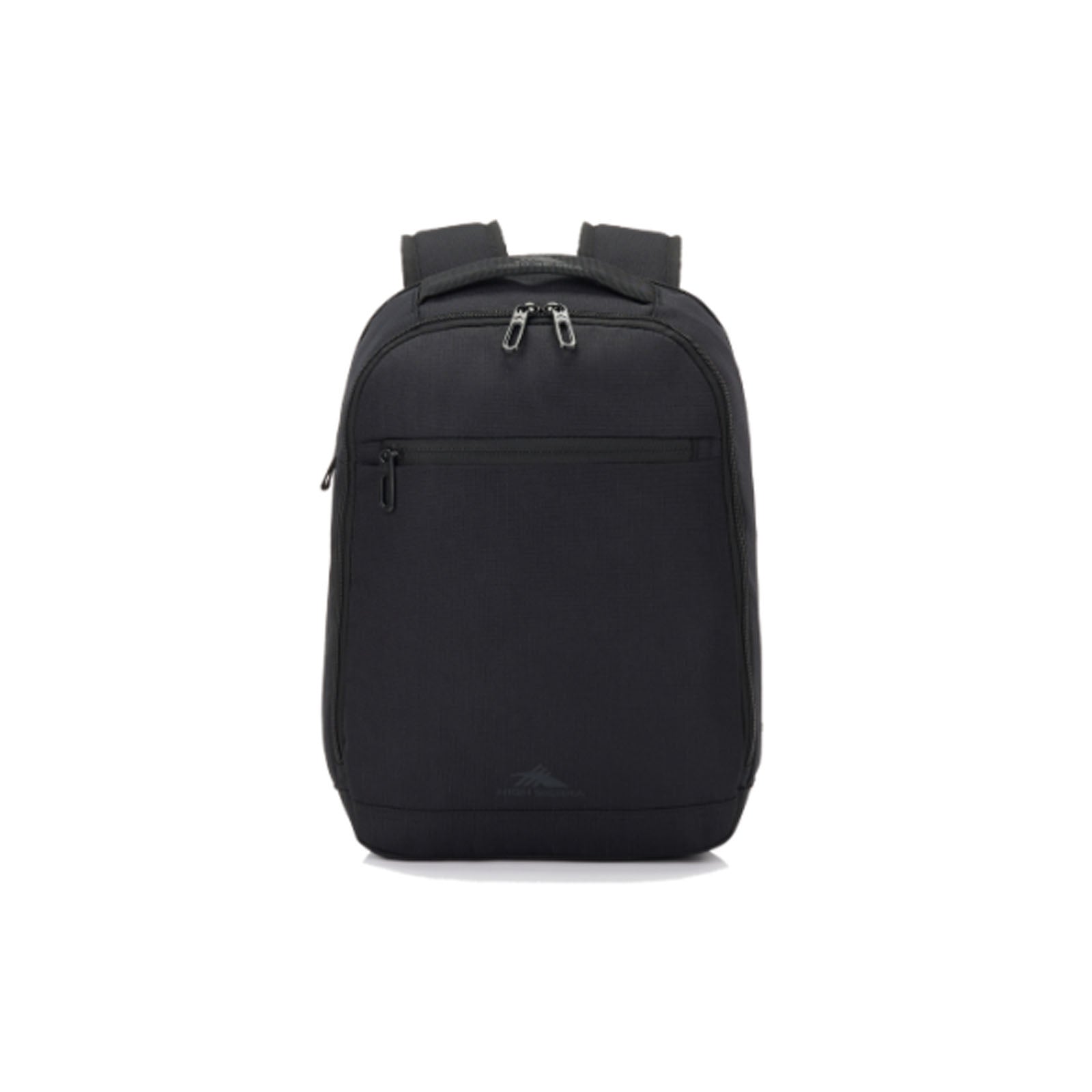 High-Sierra-Mini-Business-Backpack-Black-Front