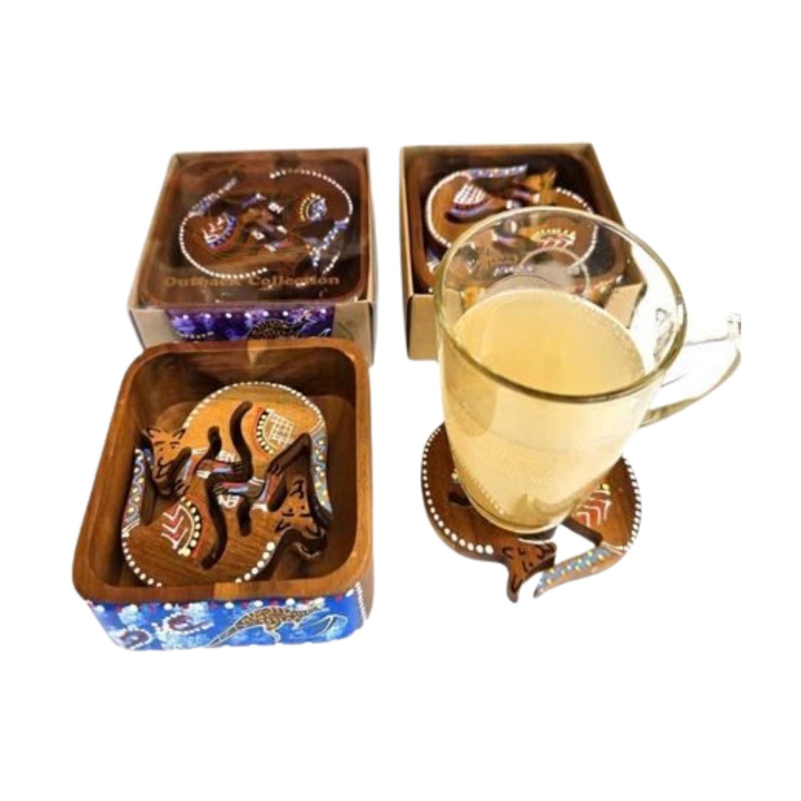 Kangaroo-Coaster-Set