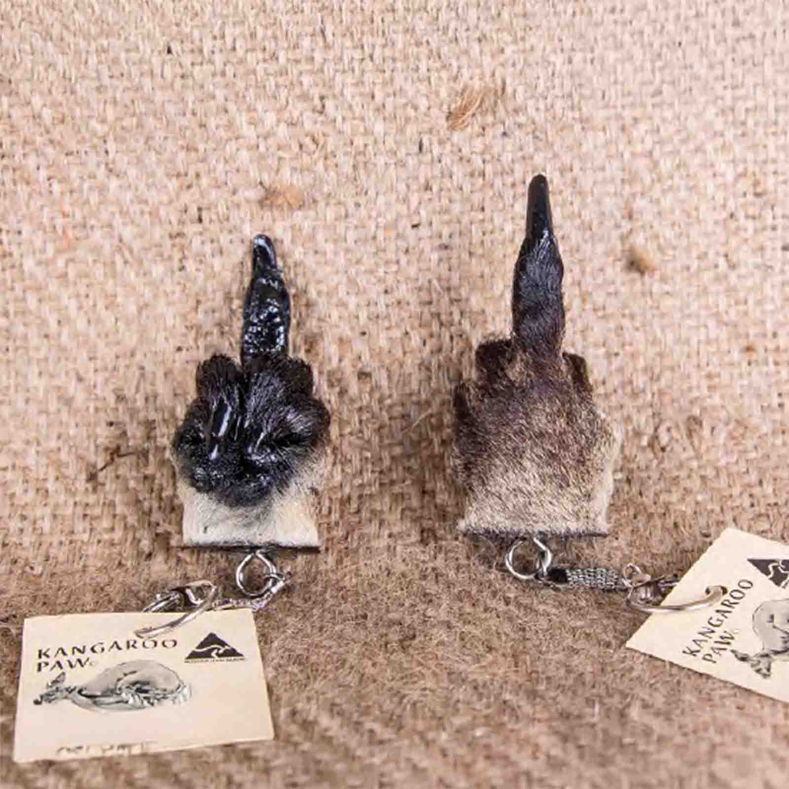 Kangaroo-Paw-Finger-Key-Ring