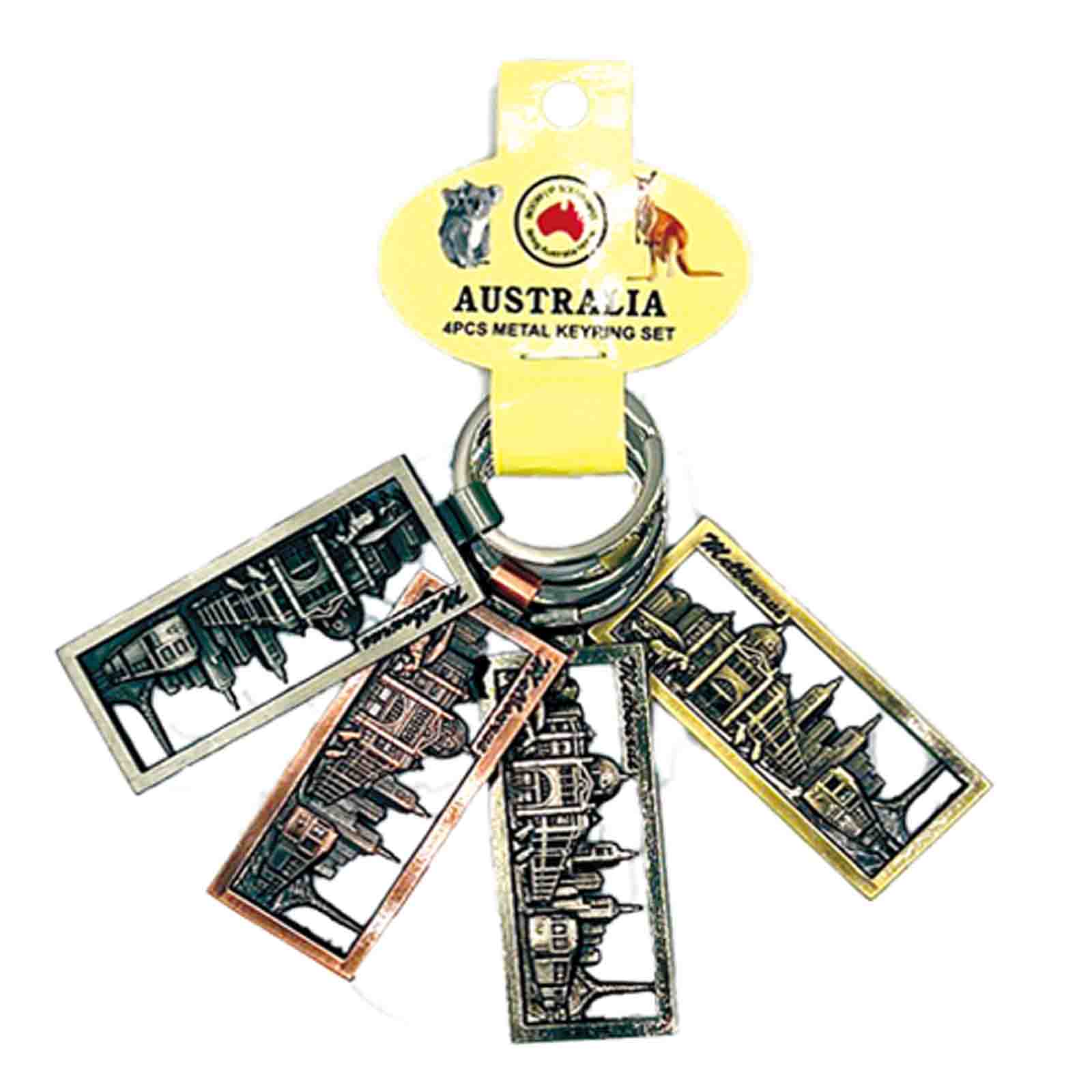 Key-Ring-3pcs-Bunch-Melbourne