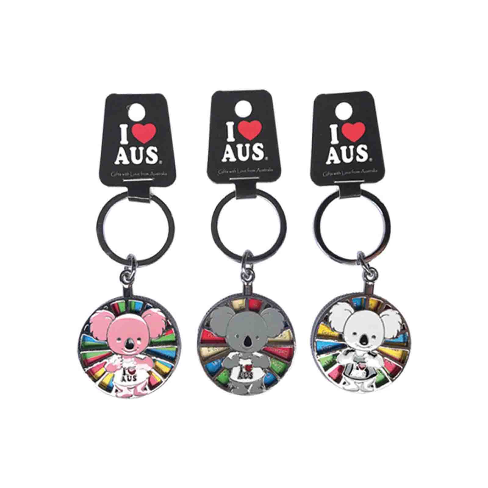 Key-Ring-Koala-Spinning-Fortune-Wheel