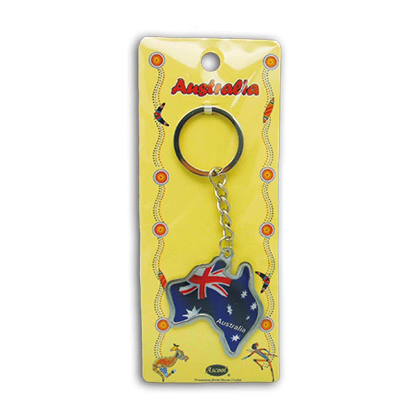 Key-Ring-Map-Flag-Navy