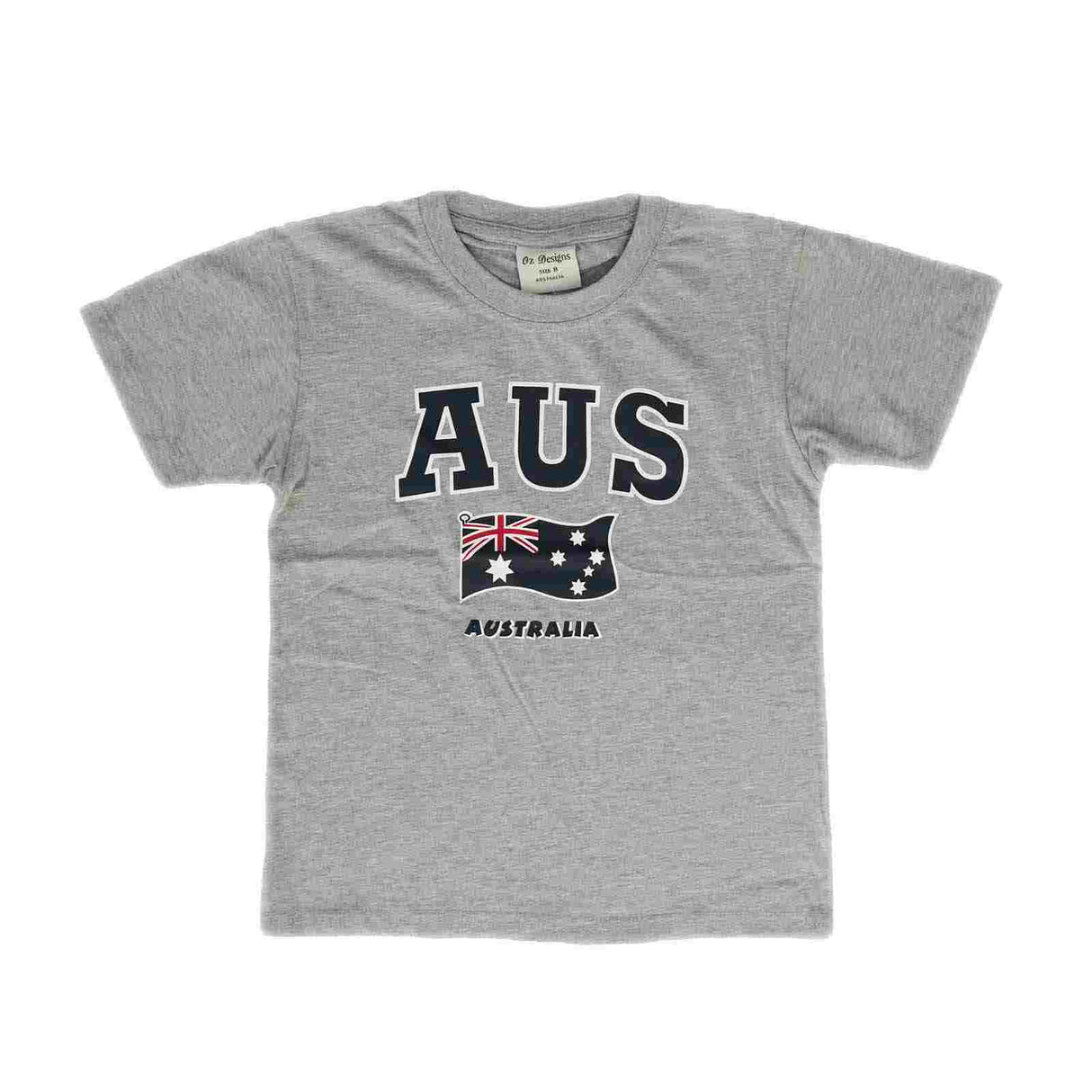Kids T-Shirt AUS Flag Dark Grey 2
