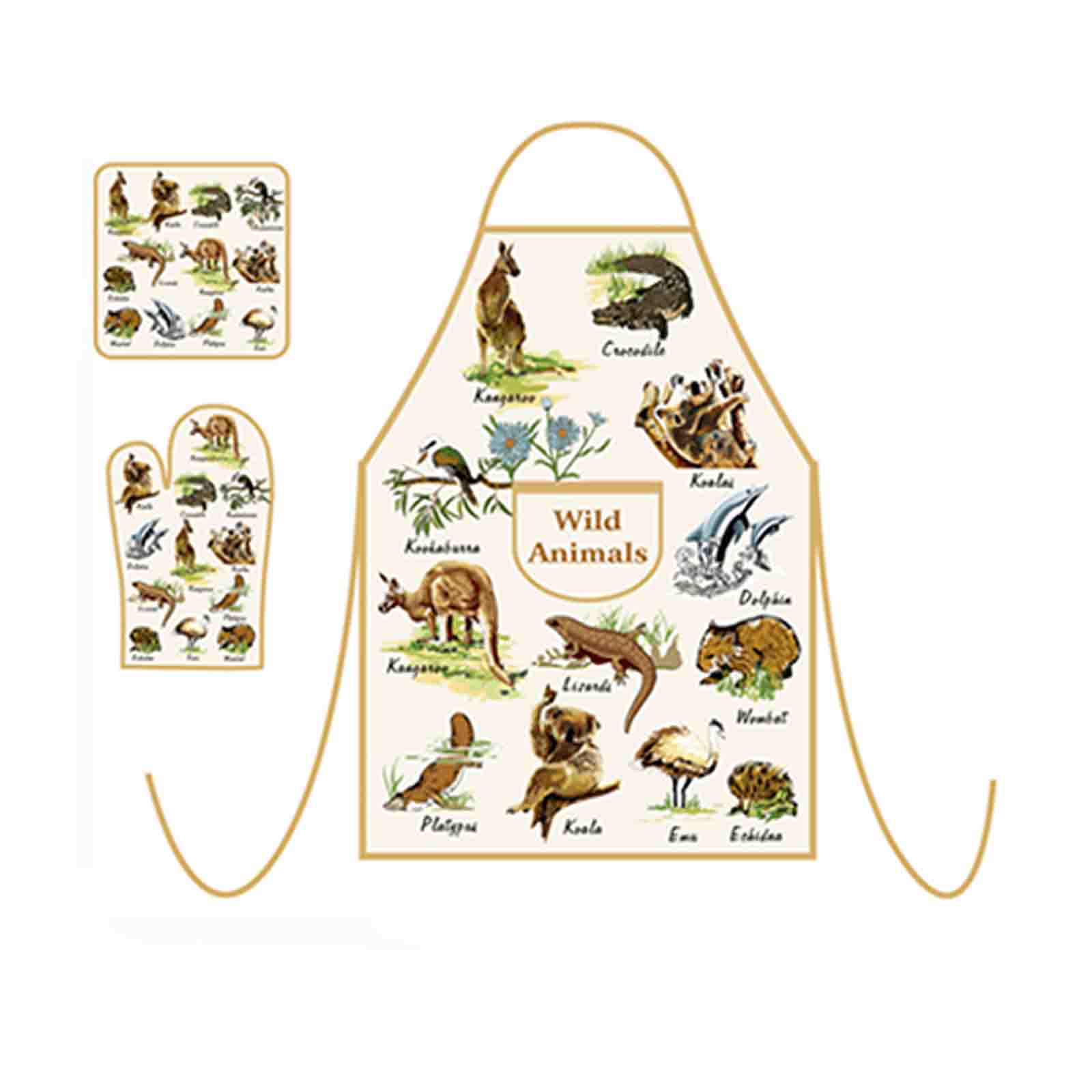 Kitchen-Set-3pcs-White-Animal