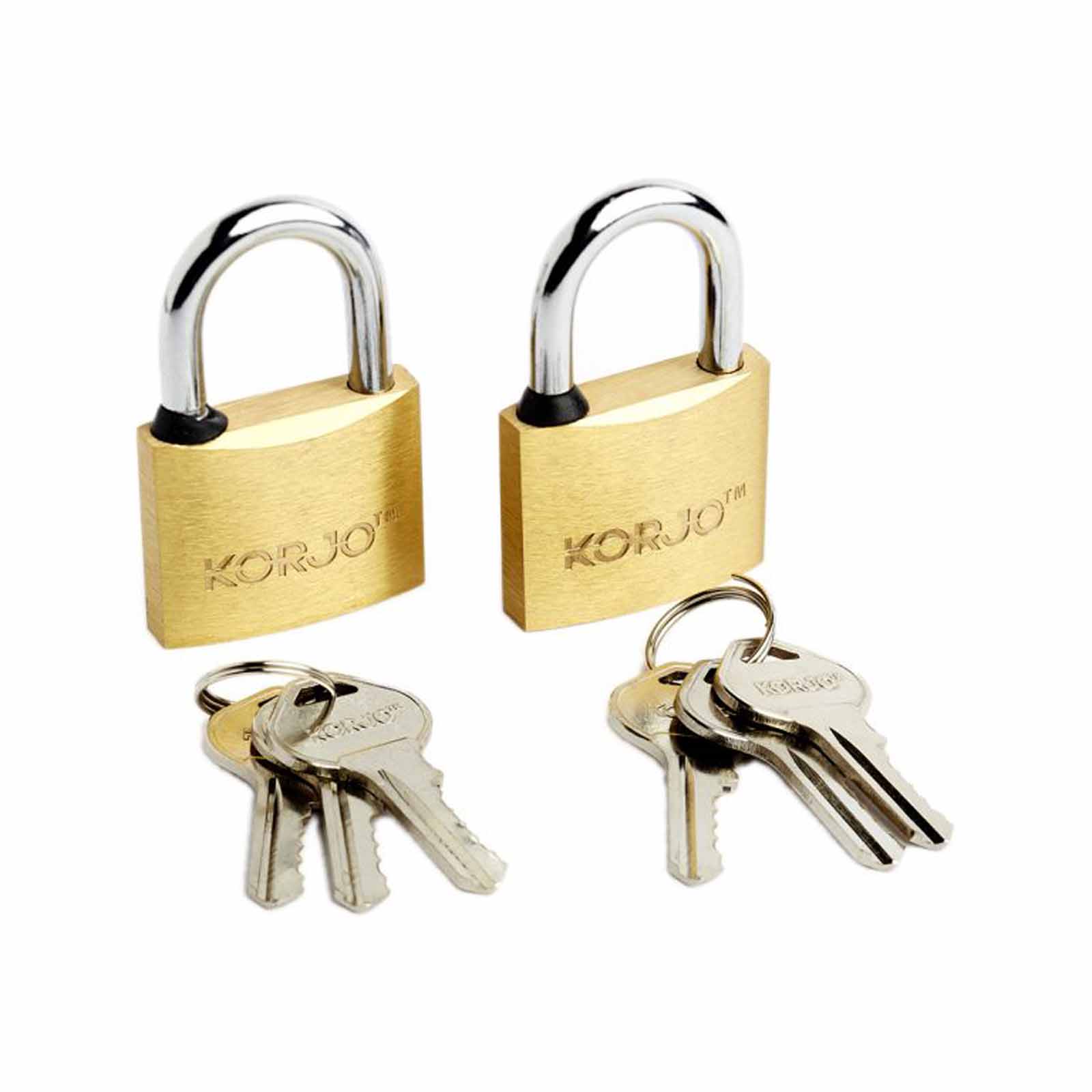 Korjo-40mm-Brass-Lock-2-Pack