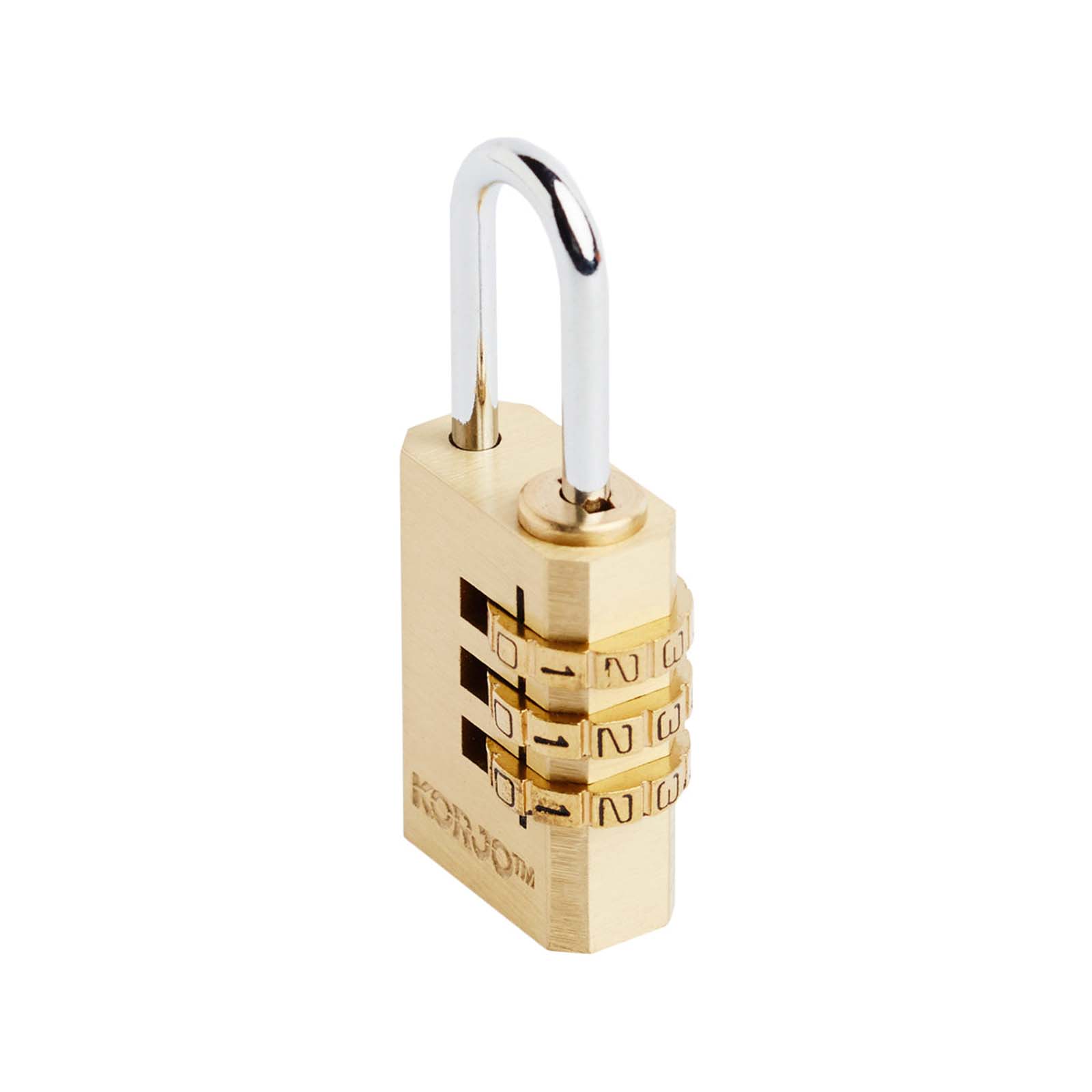 Korjo-Brass-Combi-Lock-Angle