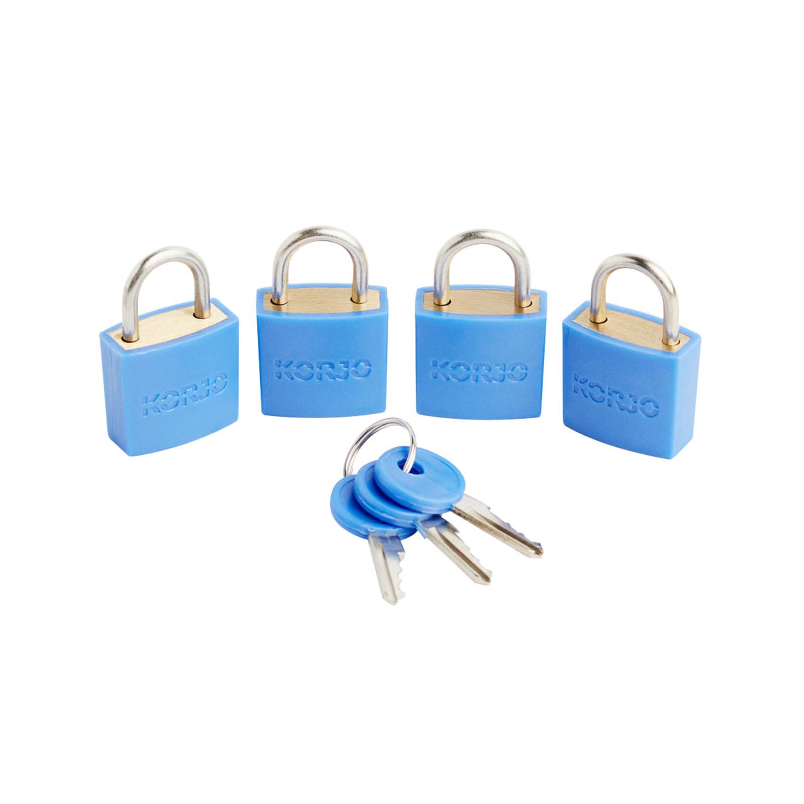 Korjo-Coloured-Luggage-Locks-Set-Blue
