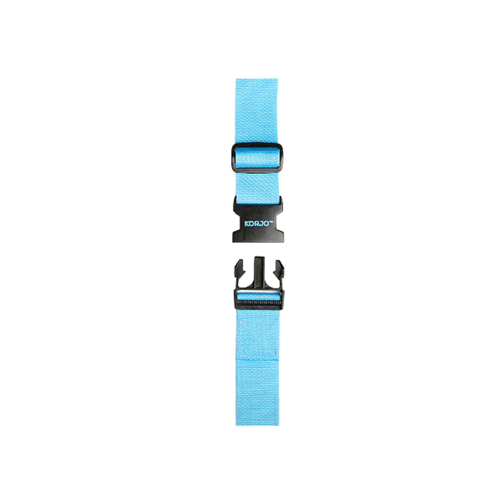 Korjo-Luggage-Strap-Standard-Blue-Angle