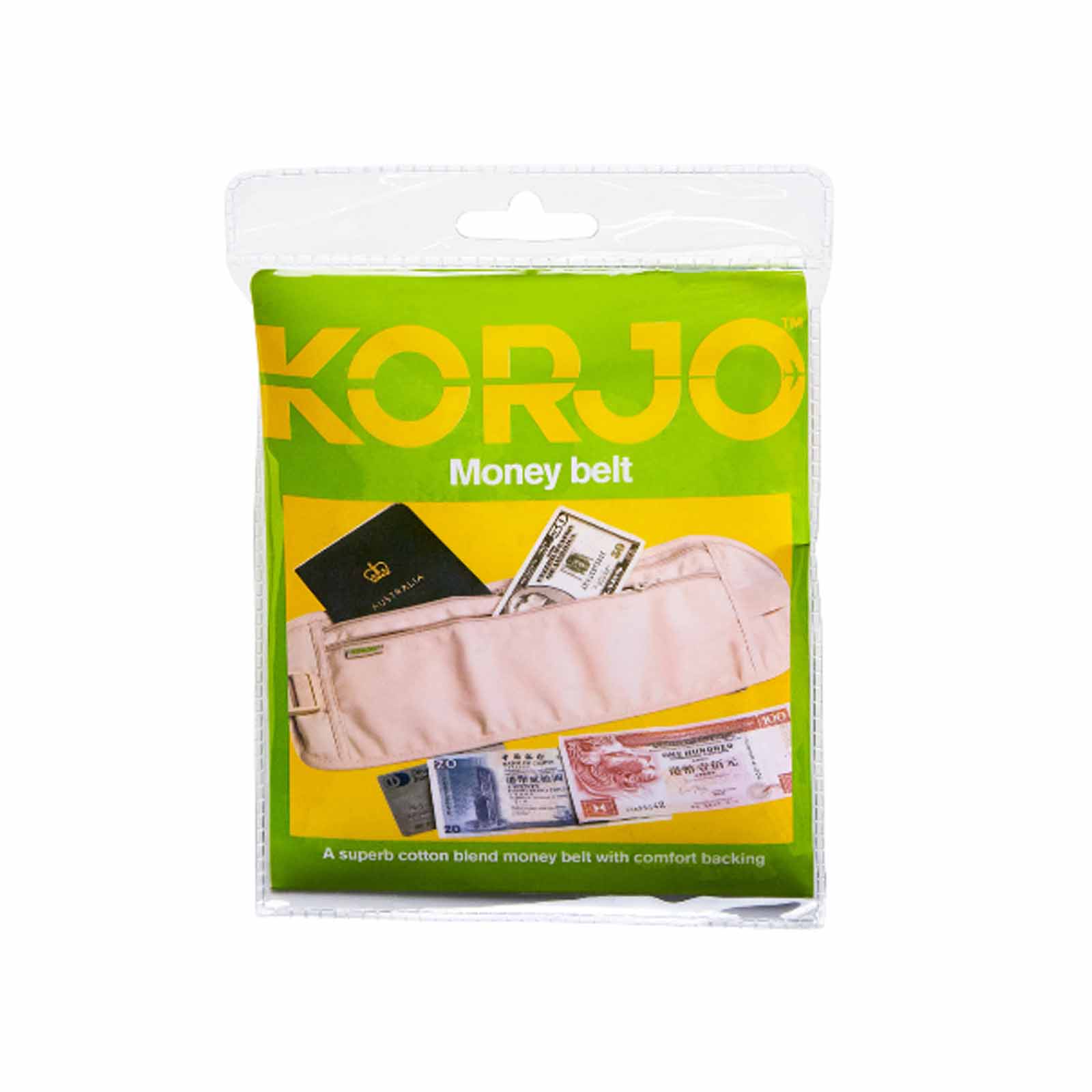 Korjo-Money-Belt-Polycotton-Cover