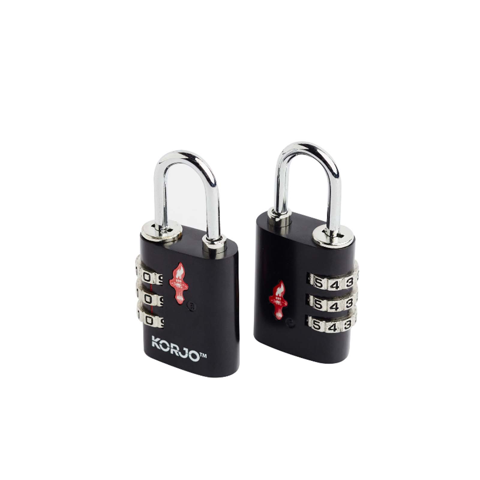 Korjo-TSA-Combilock-Duopack-Black