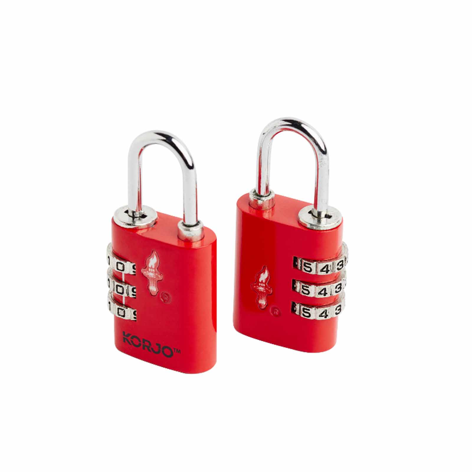 Korjo-TSA-Combilock-Duopack-Red