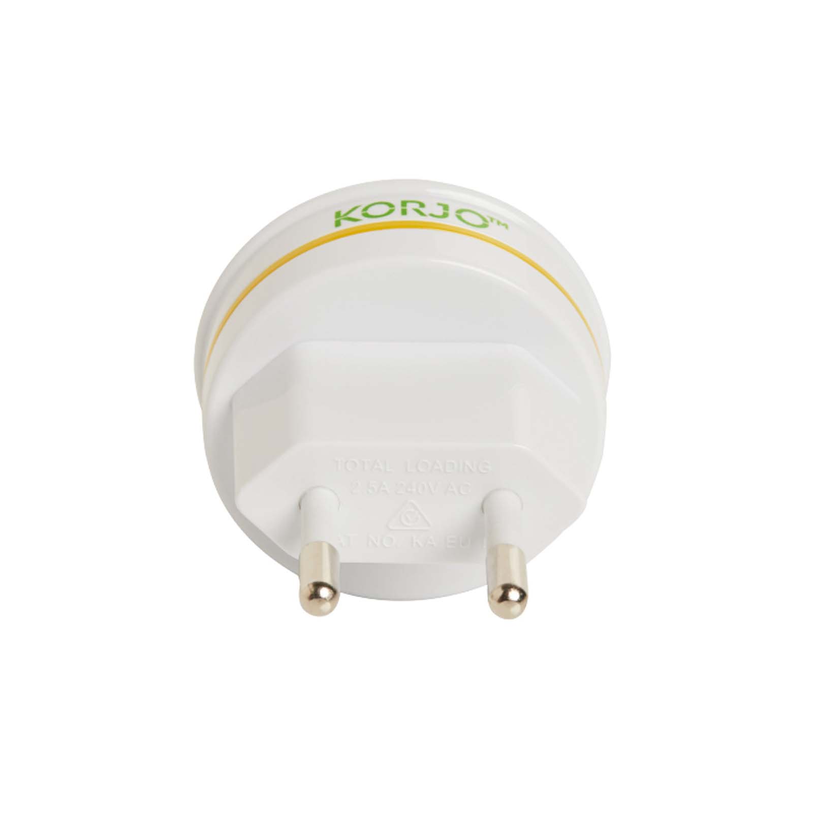 Korjo-Travel-Adaptor-Australia-To-Europe-Italy-Switzerland-Front