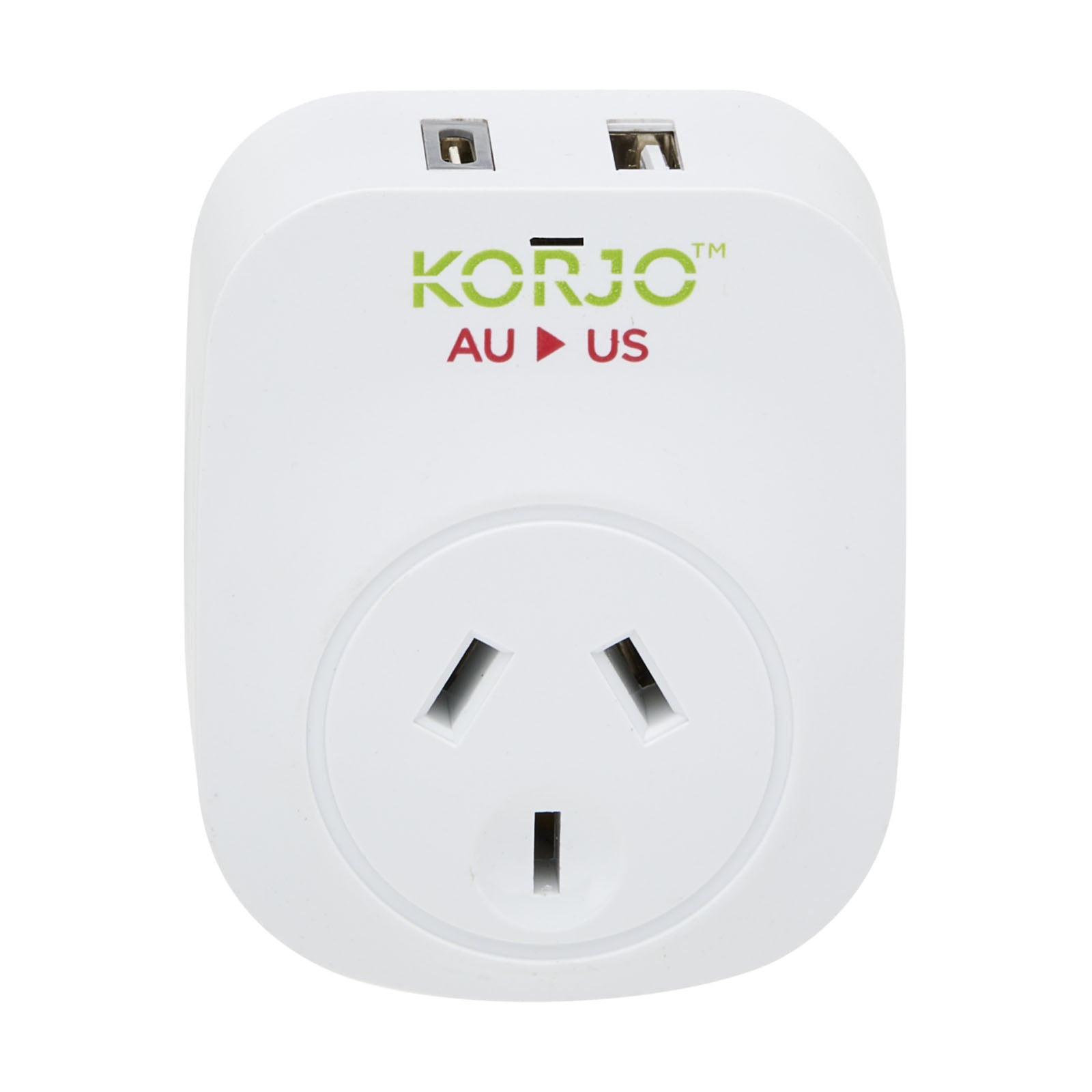 Korjo-Travel-Adaptor-Usb-Port-A-And-C-Australia-To-Us-Socket