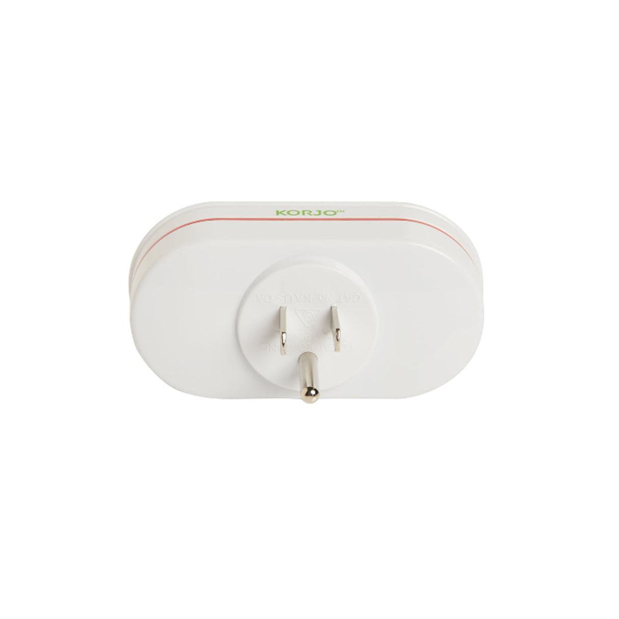 Korjo-Travel-Double-Adaptor-Australia-To-USA-Front