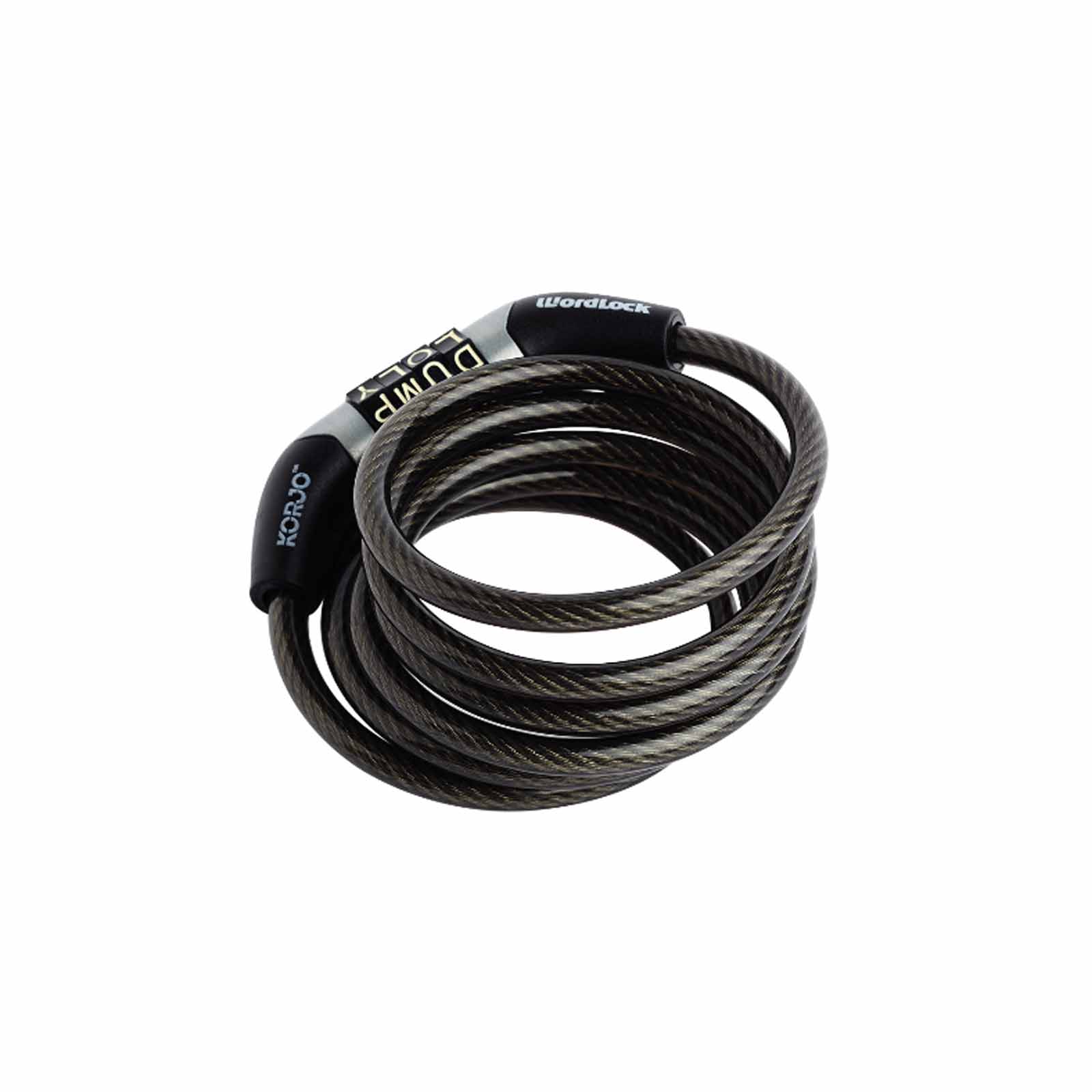 Korjo-Wordlock-Mini-Cable-Lock-Black