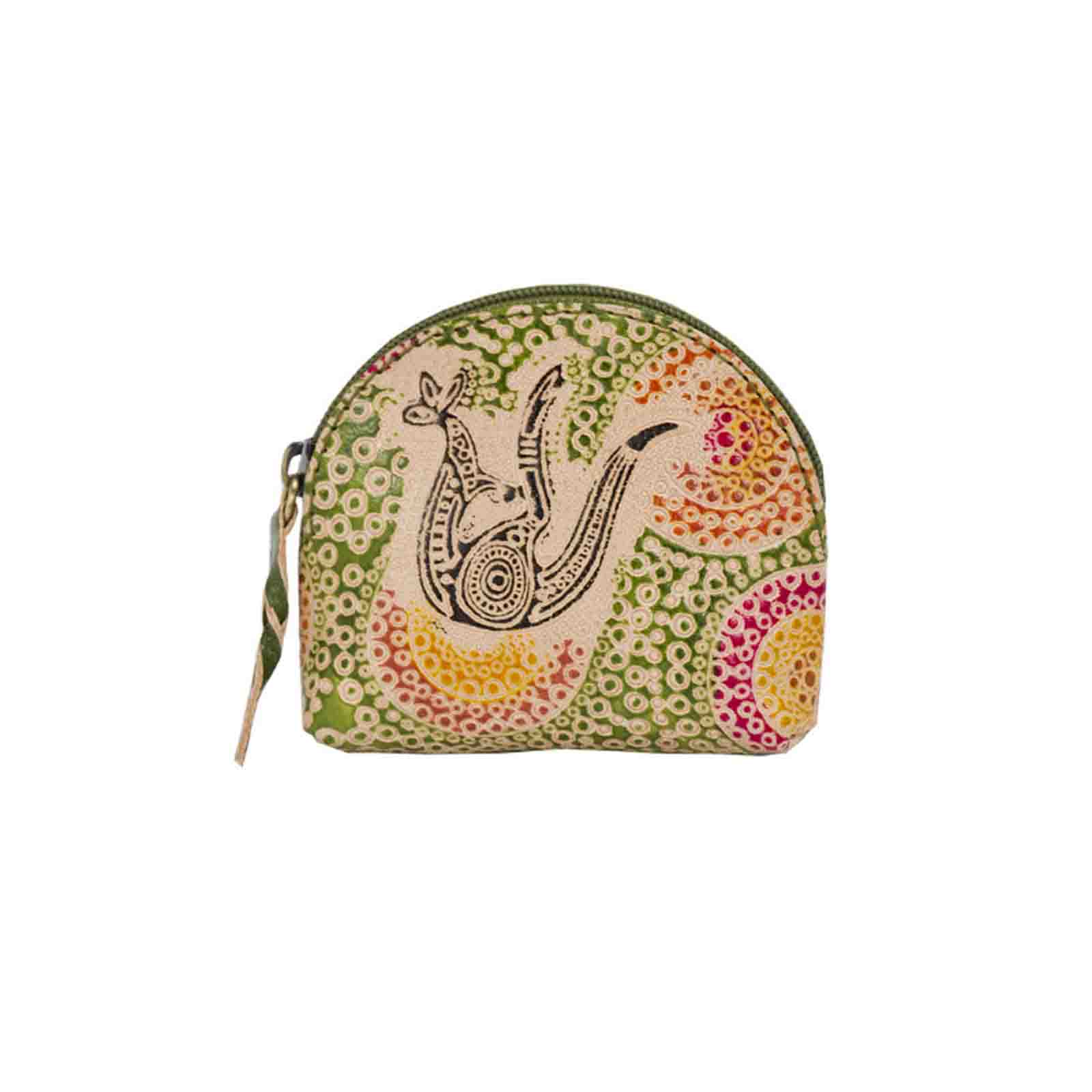 Leather-Coin-Purse-7.5x6cm-Green