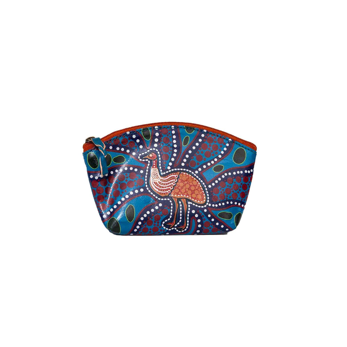 Leather-Purse-Medium-Emu-Egg-Hunting-Time