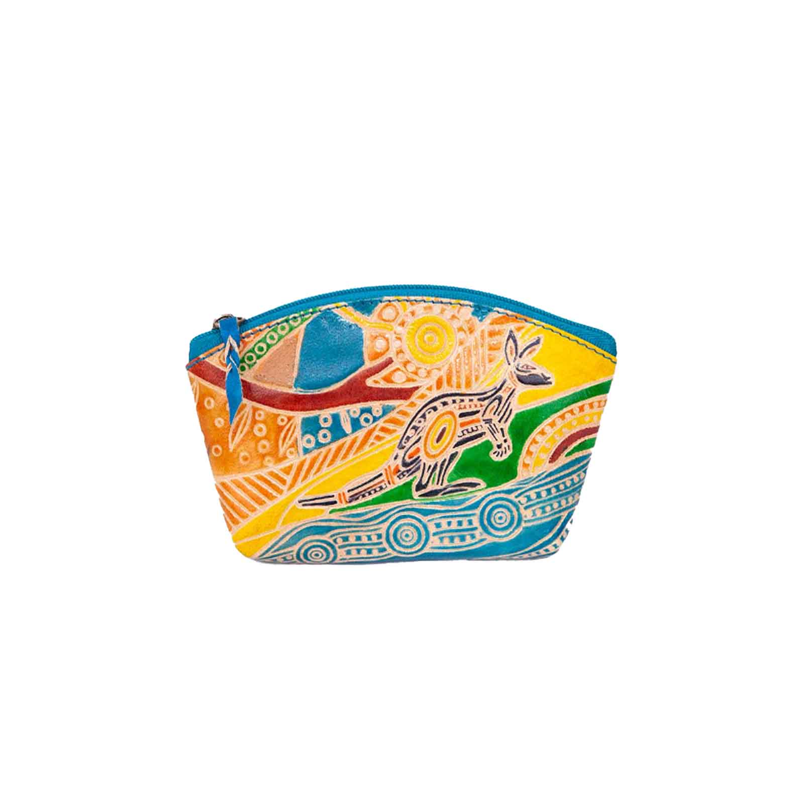 Leather-Purse-Medium-Sunset-Kangaroo