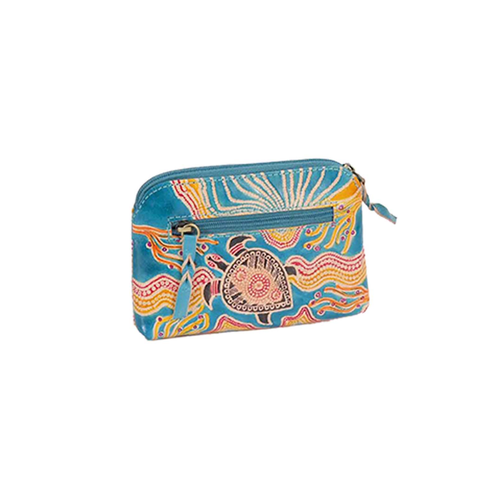 Leather-Purse-Rectangle-Sea-Turtles-Back