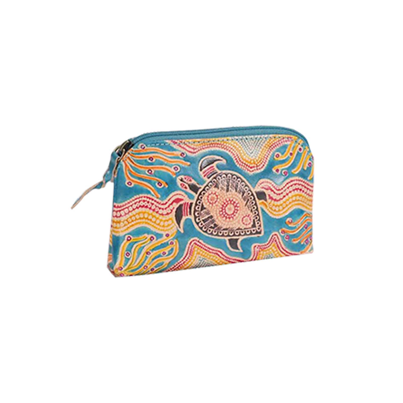 Leather-Purse-Rectangle-Sea-Turtles