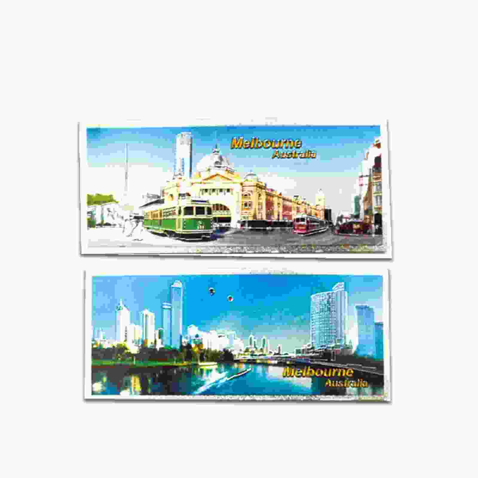 Magnet-2-Sided-Melbourne-Scenes