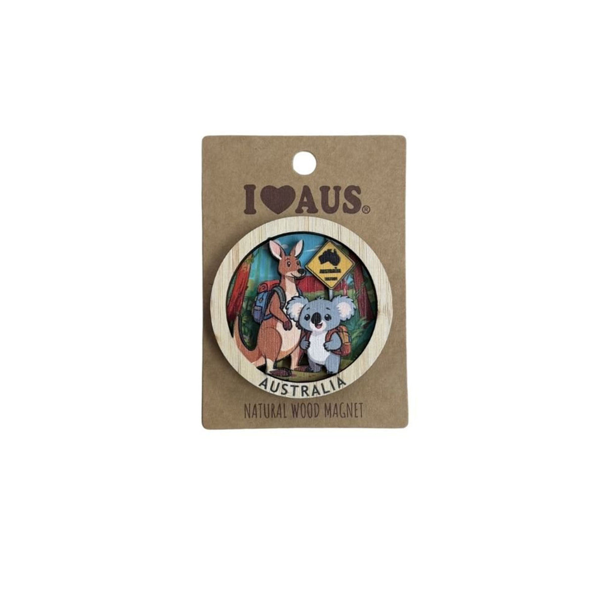 Magnet-Bamboo-Kangaroo-Koala-Road-Sign