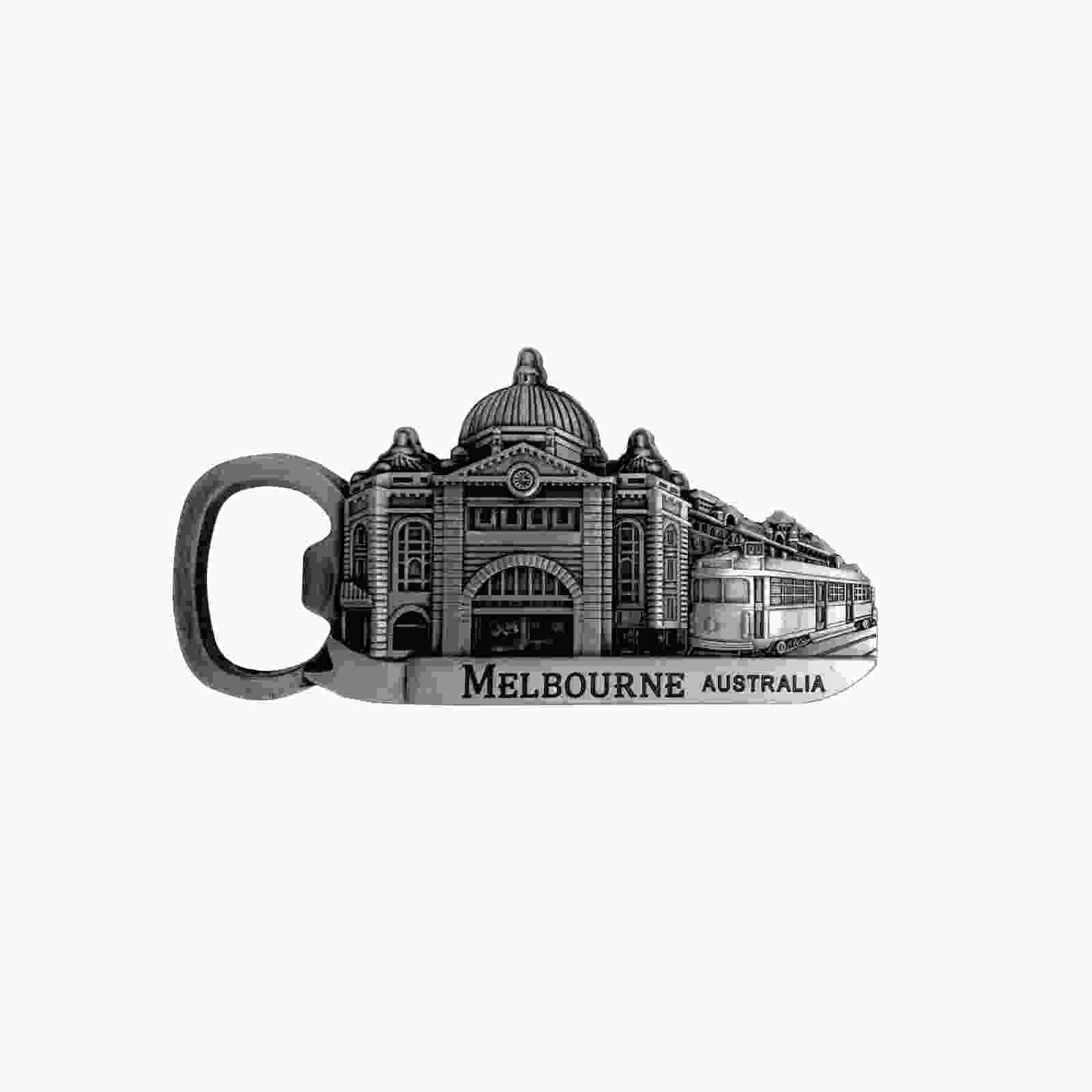 Magnet-Bottle-Opener-Melbourne-Silver