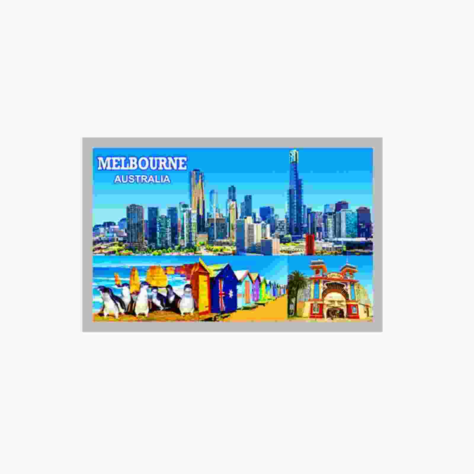 Magnet-Foil-Ls-Melbourne-3-Scenes-Penguins