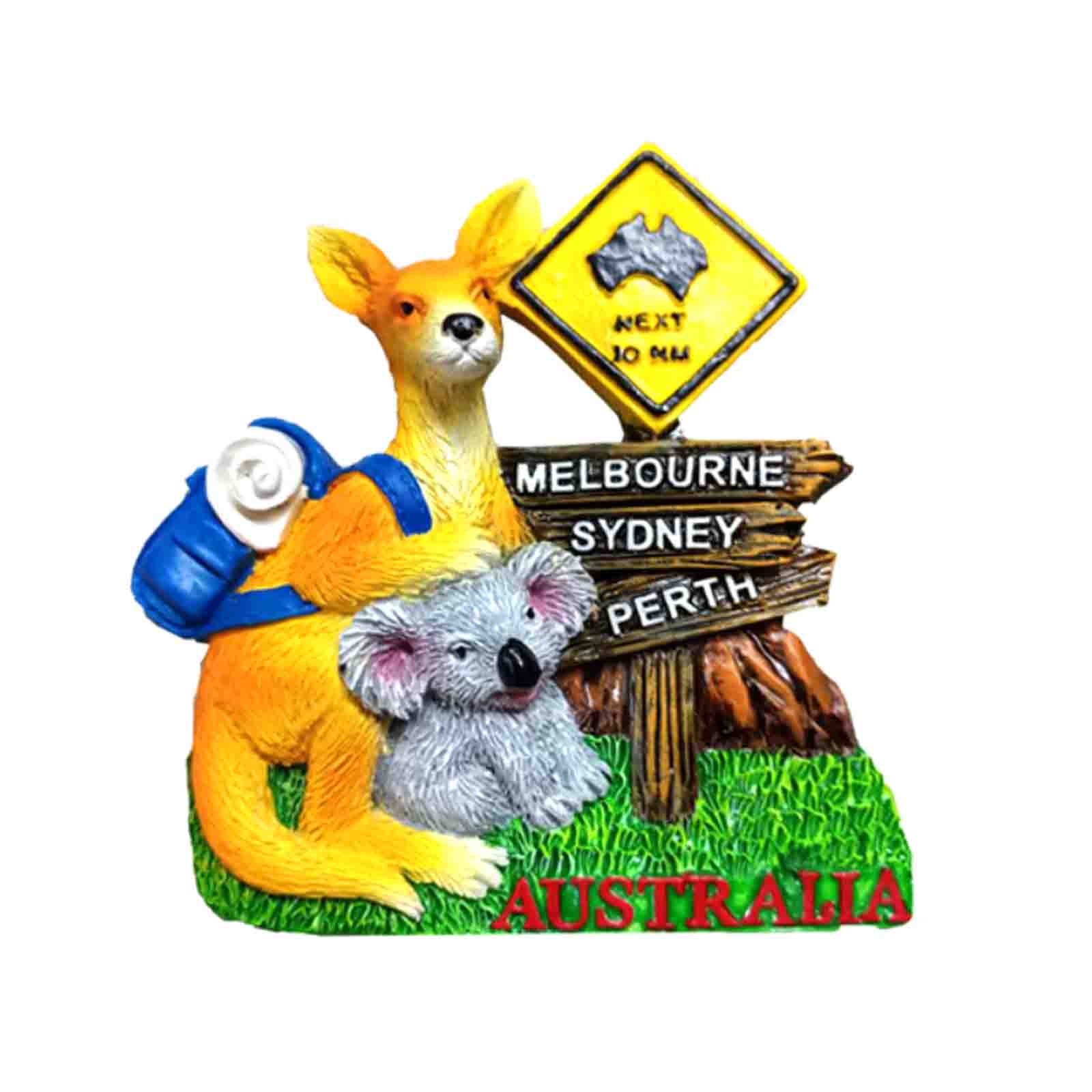 Magnet-Resin-Kangaroo-Rucksack