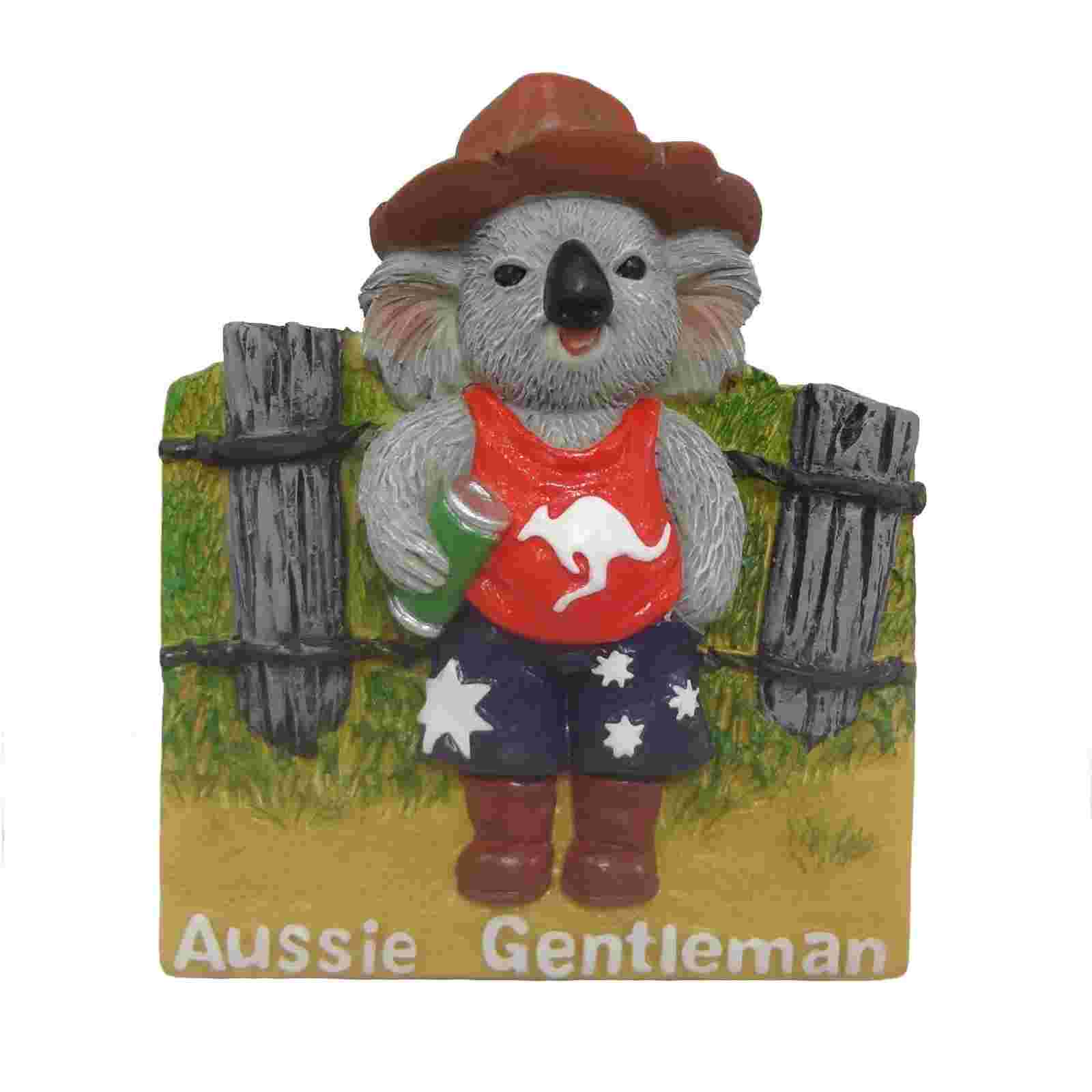 Magnet-Resin-Koala-Aussie-Gentlemen