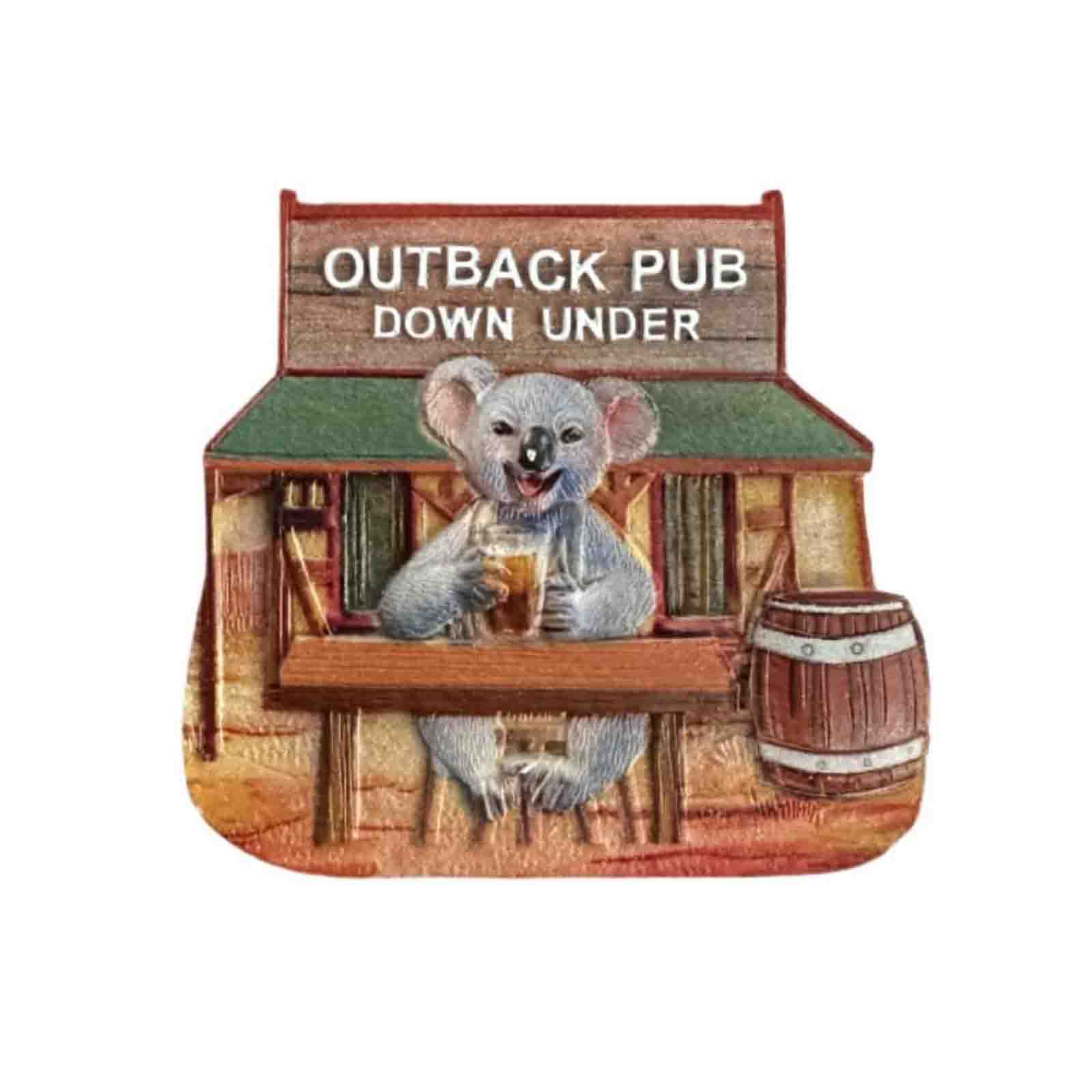 Magnet-Resin-Outback-Pub