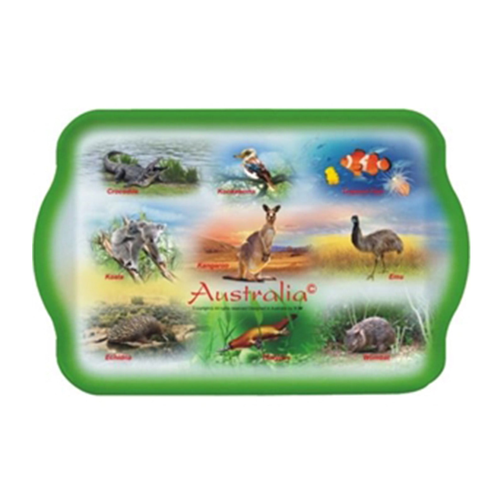 Melamine-Tray-8-Inch-Wildlife
