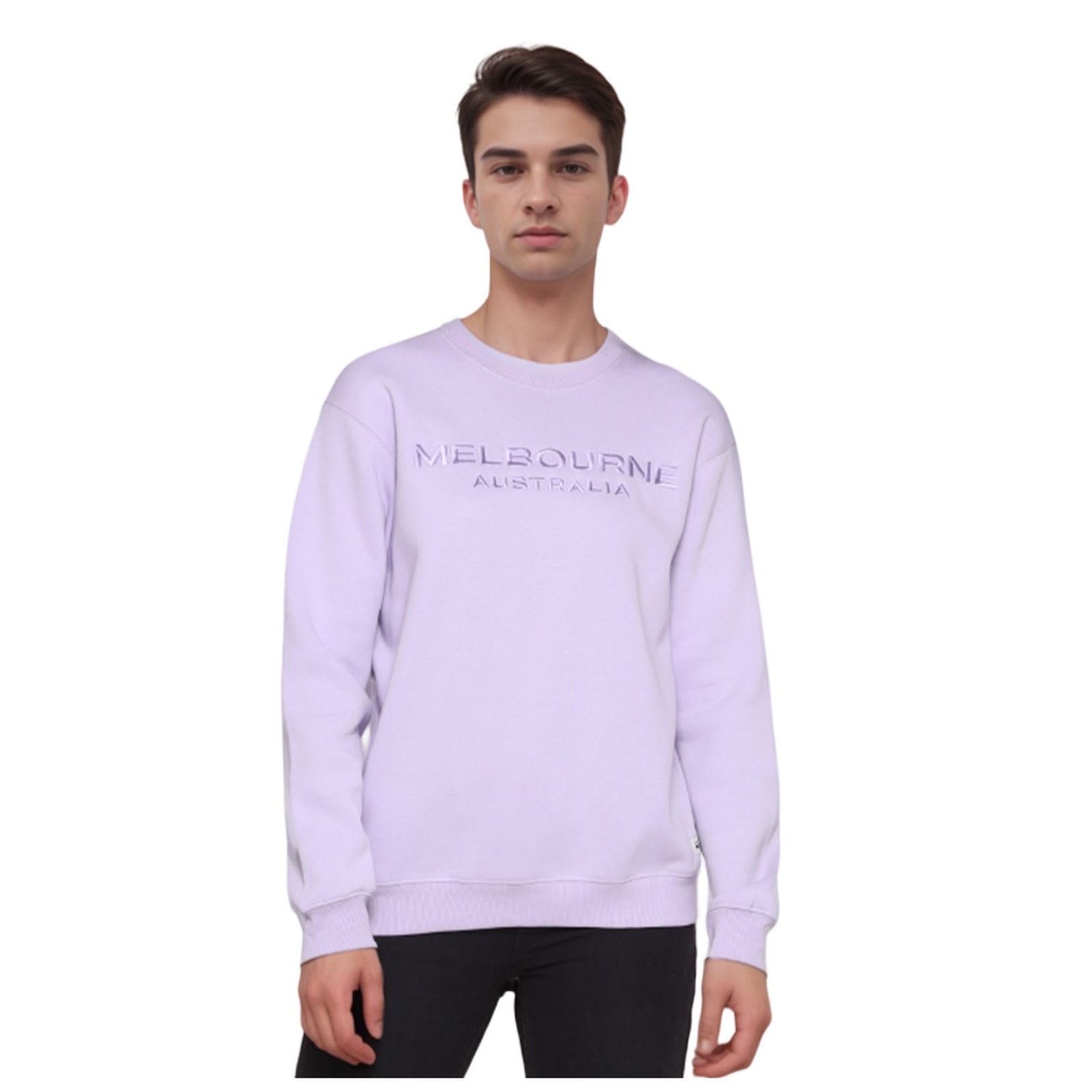 Melbourne-Colourful-Unisex-Sweatshirt-Lilac