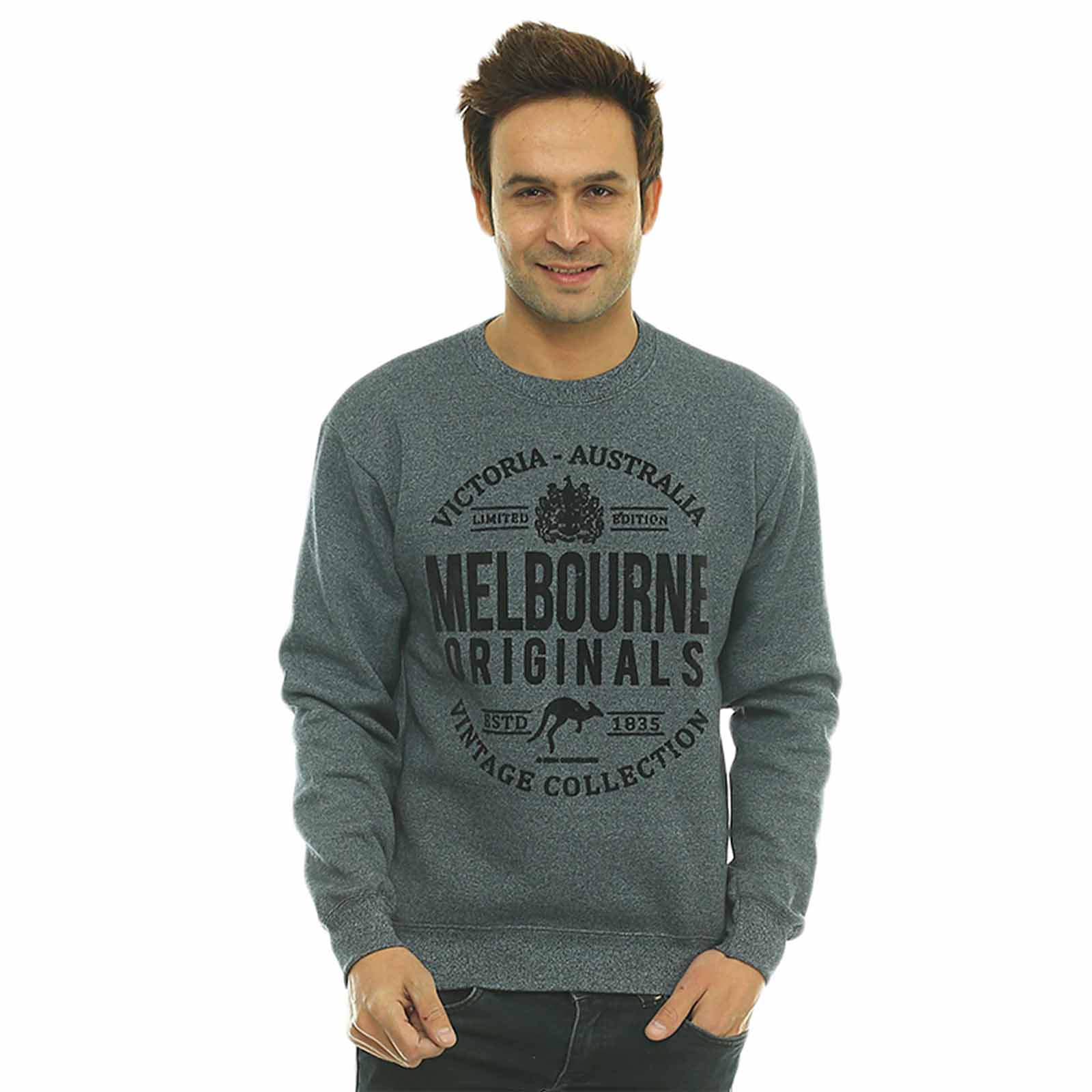 Melbourne-Original-Unisex-Sweatshirt-Navy