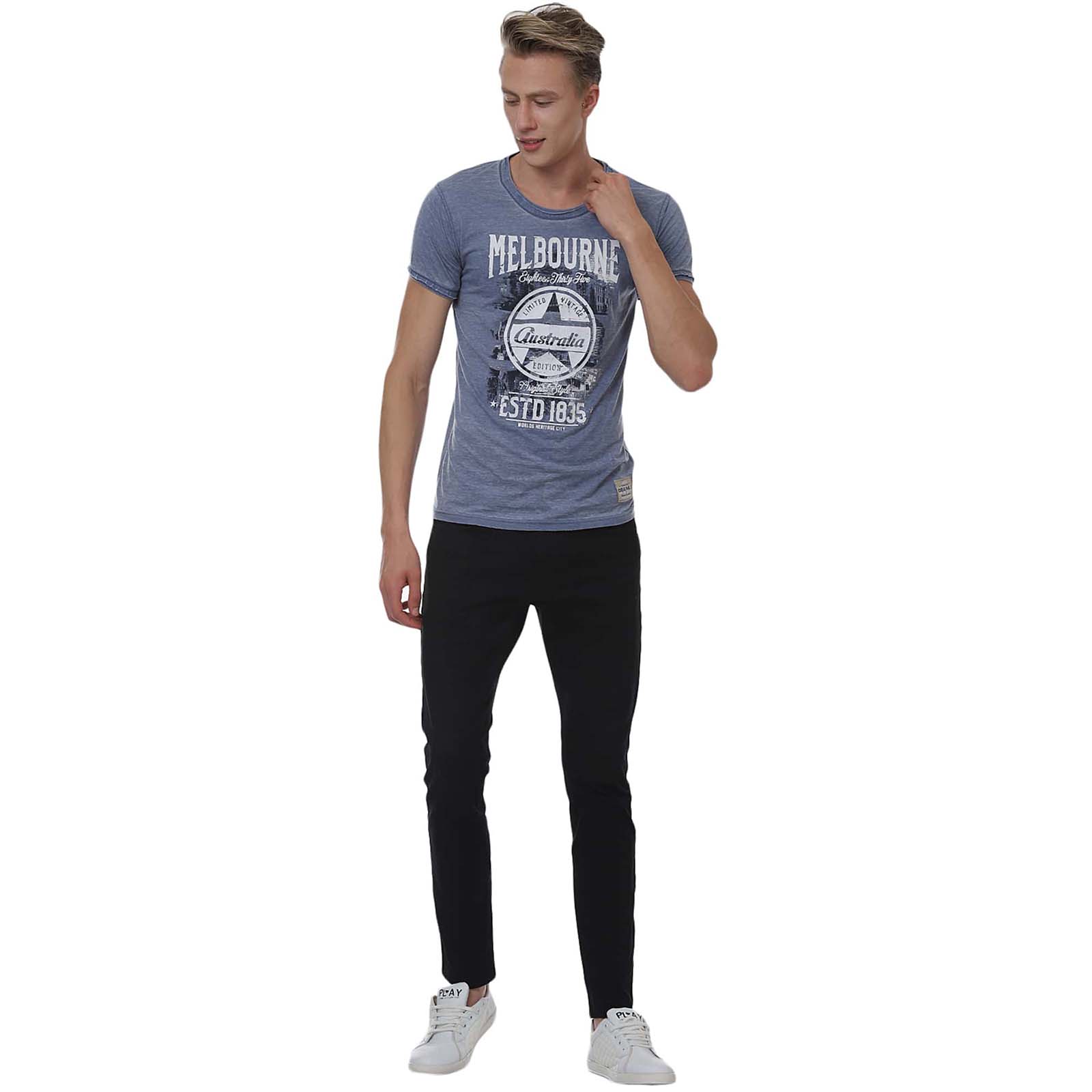 Melbourne-Photo-Star-T-Shirt-Indigo-Front-1