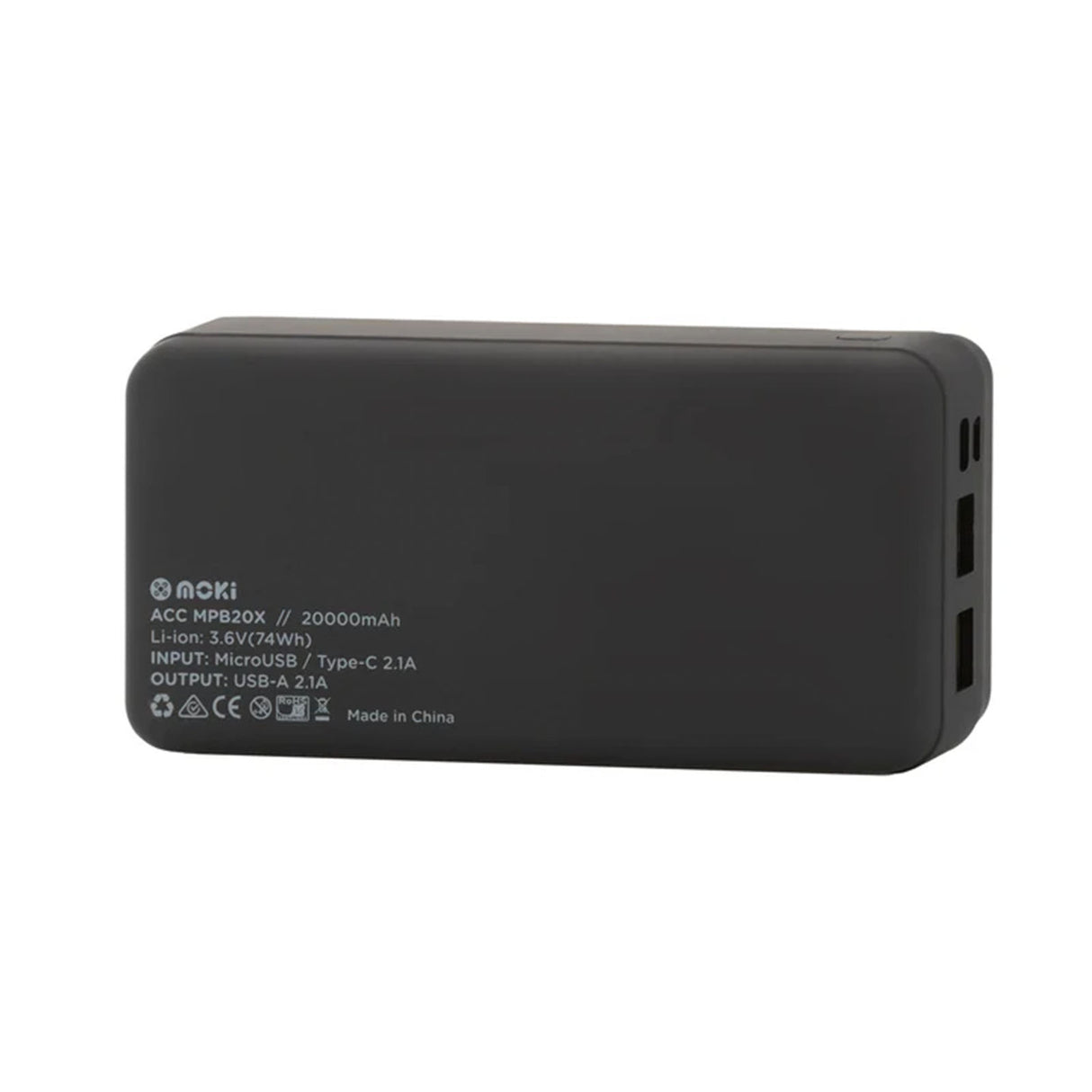 Moki-Powerbank-20000mah-Type-C-Usb-A-Back