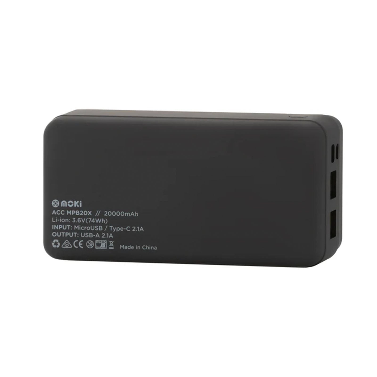 Moki-Powerbank-20000mah-Type-C-Usb-A-Back