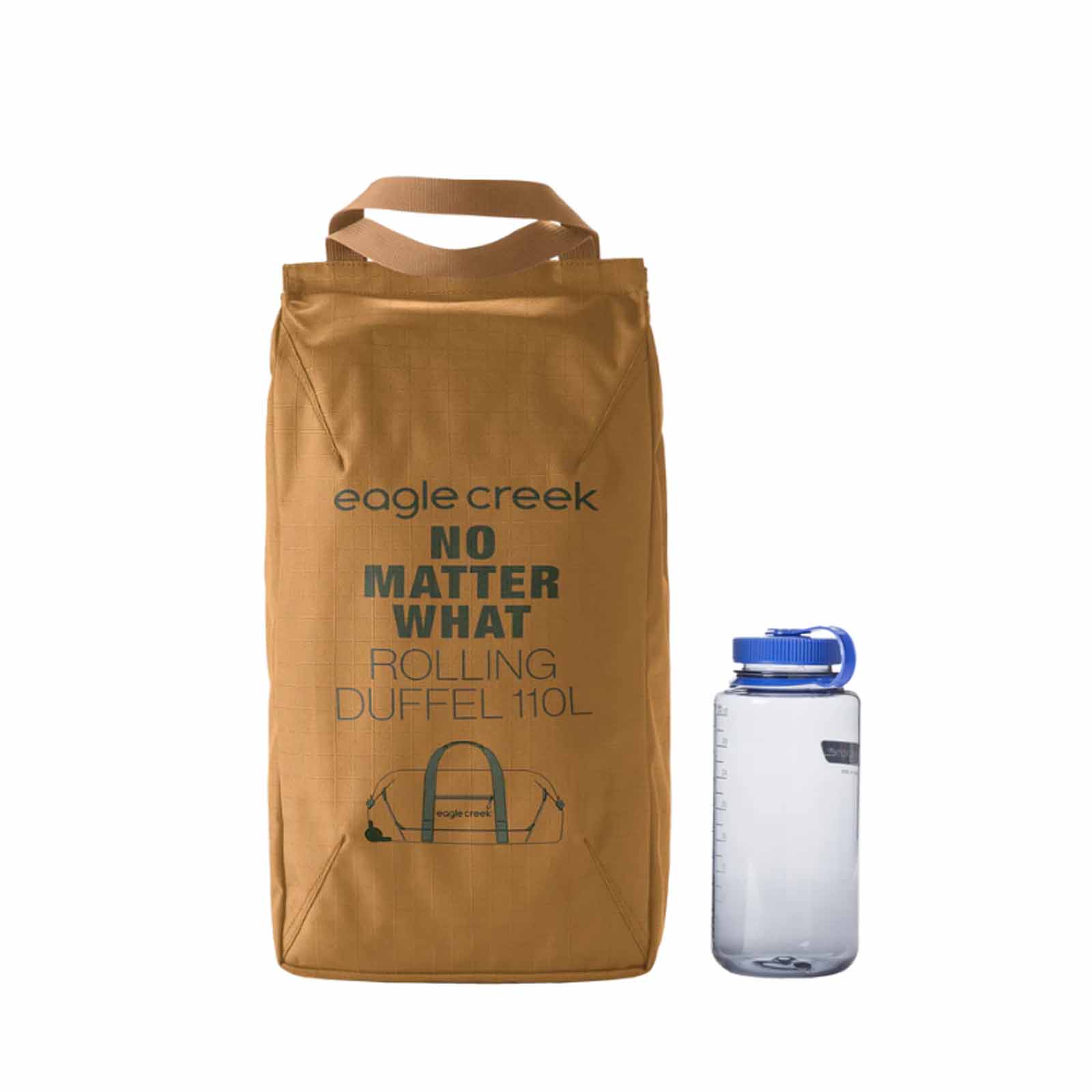 No-Matter-What-Rolling-Duffel-110l-Safari-Brown-Folded