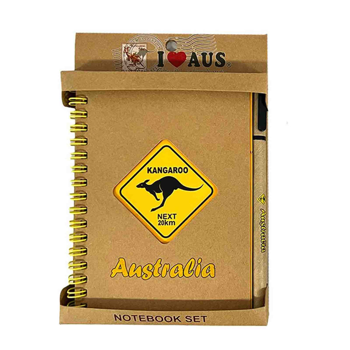 Notebook-Pen-Set-Road-Sign