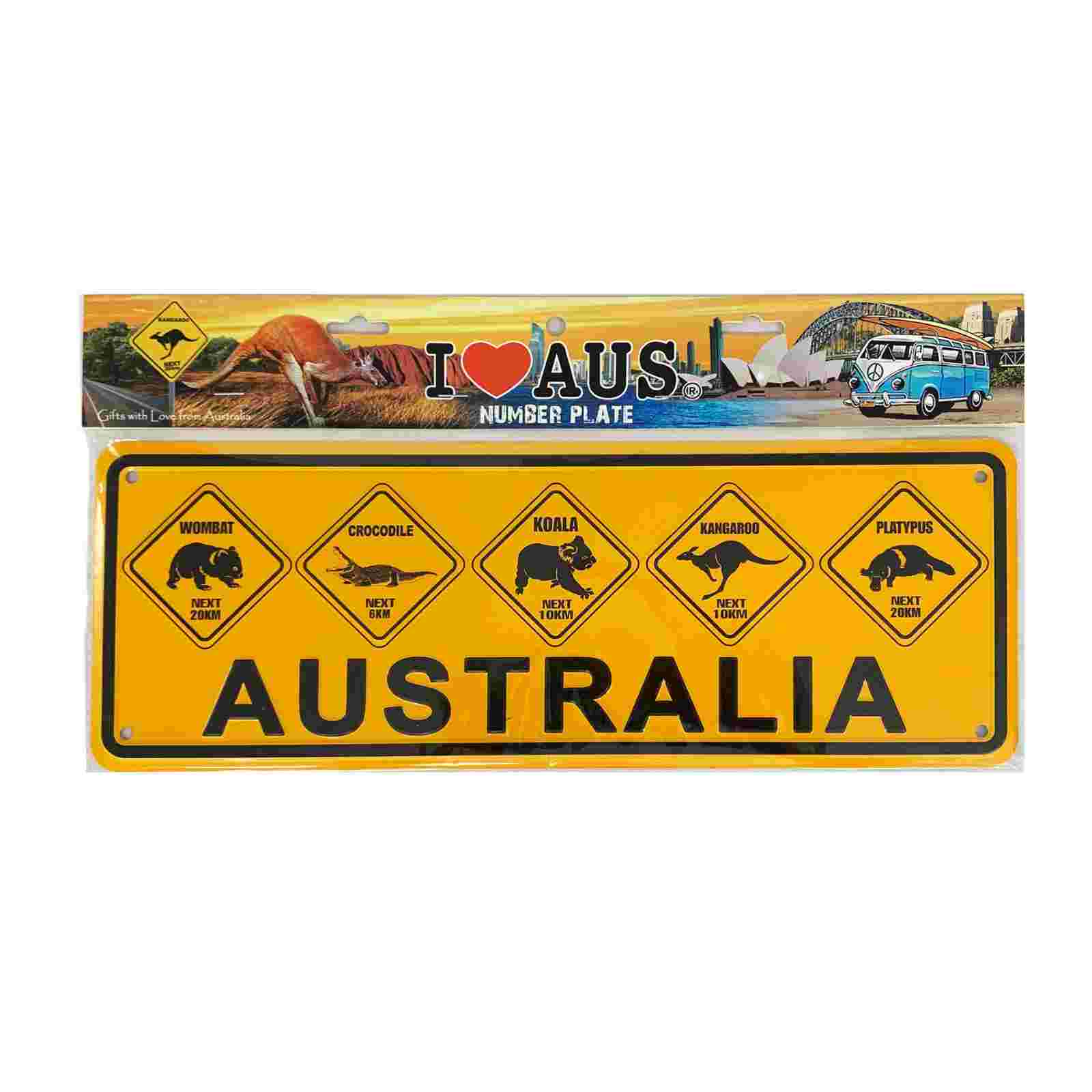 Number-Plate-Australian-Road-Signs