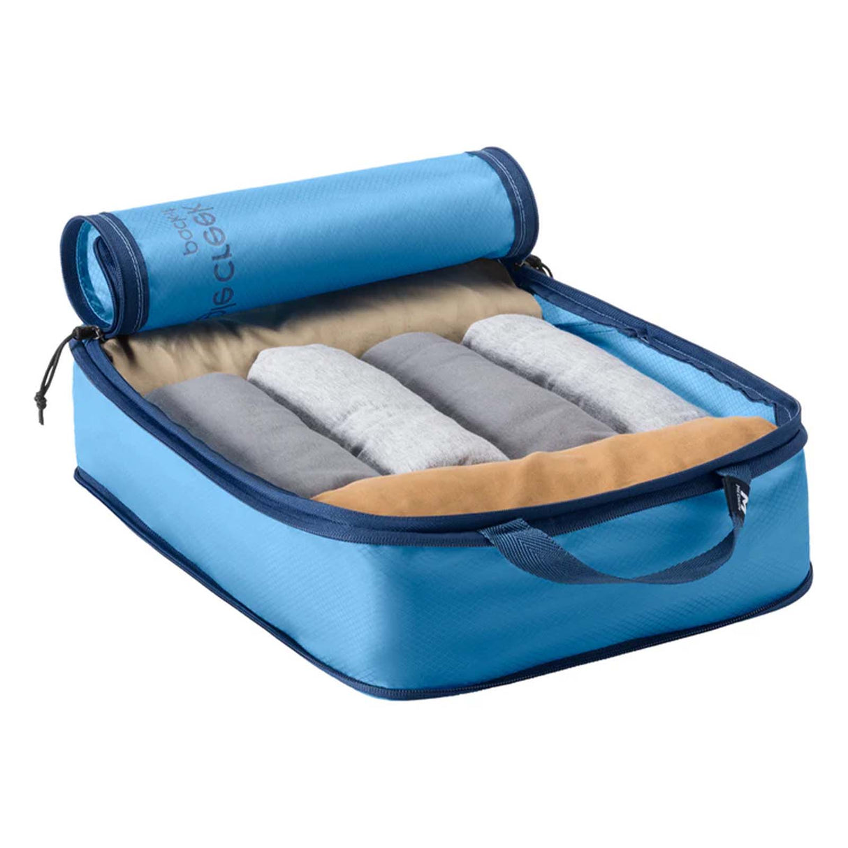 Pack-It-24-Isolate-Compression-Cube-M-Blue-Dawn-Open