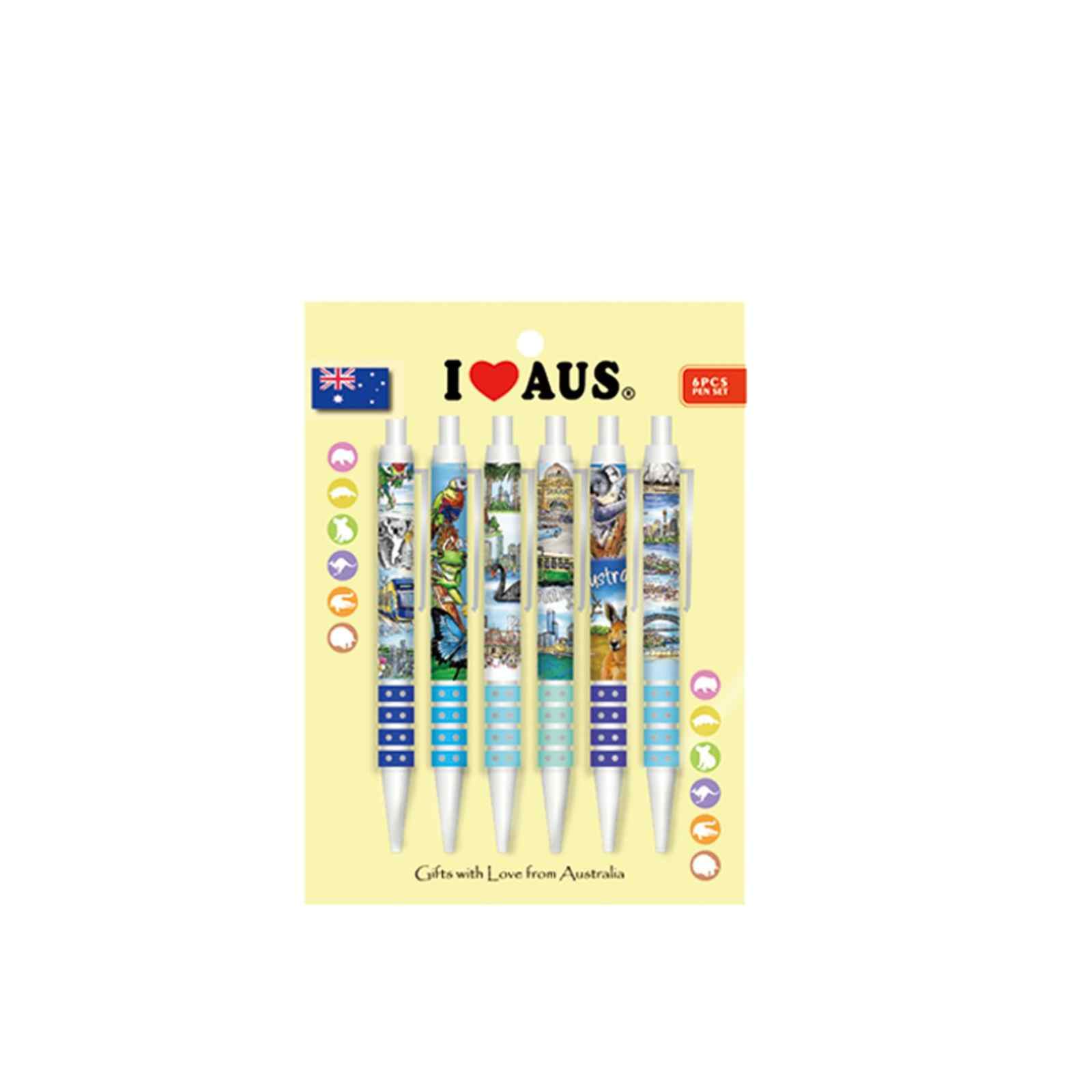 Pen-6-Pack-Australian-Cities-Designs