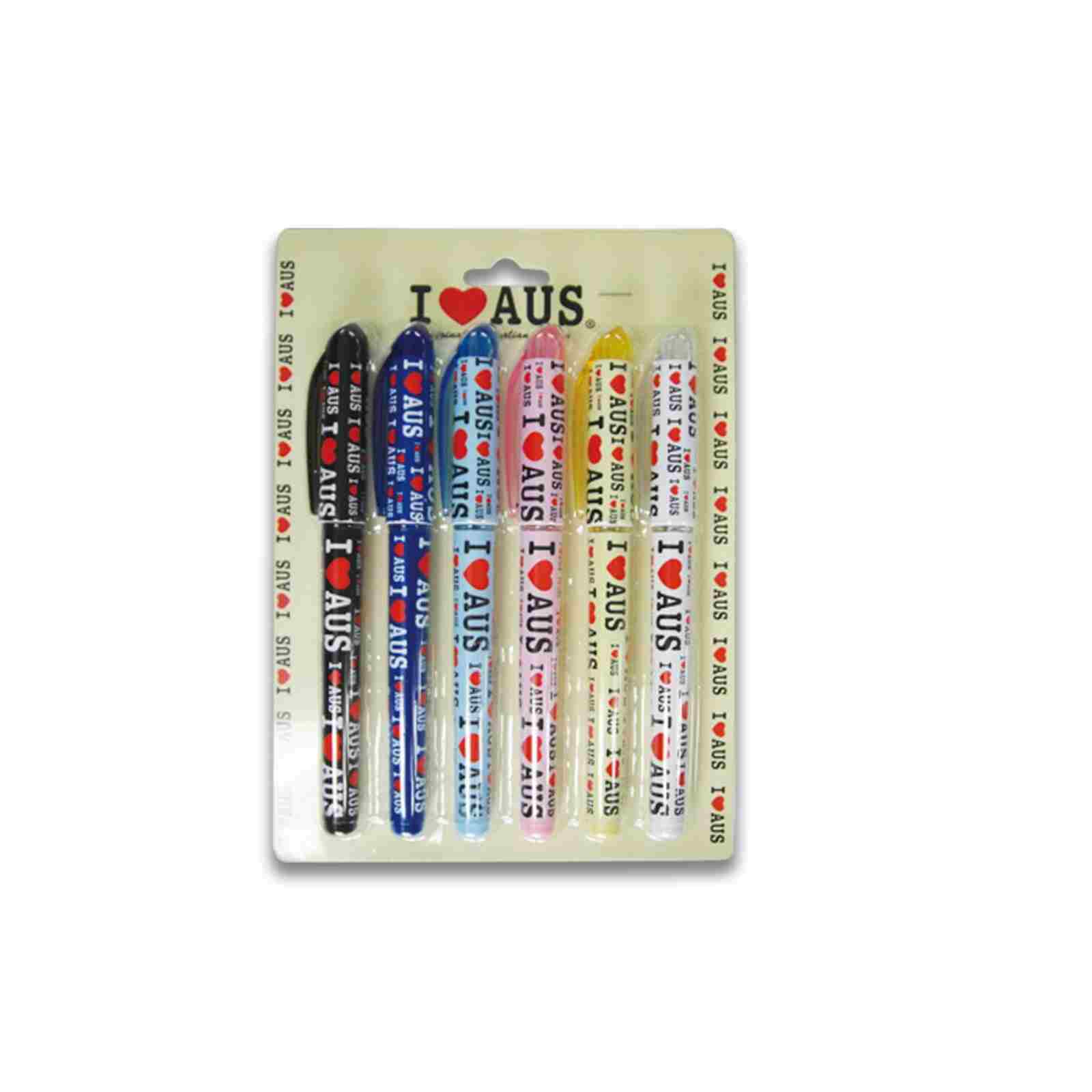 Pen-6-Pack-I-Love-Australia