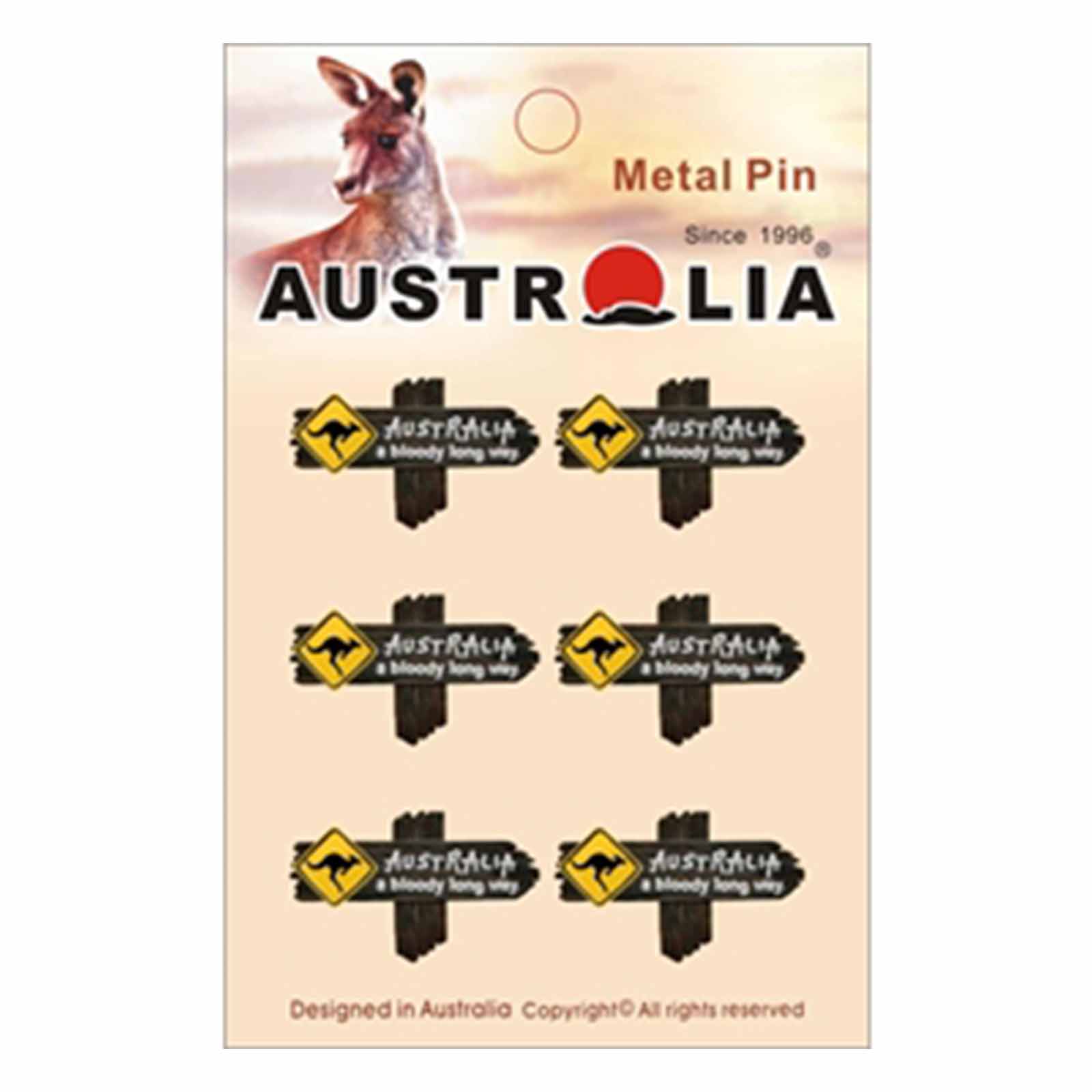 Pin-Set-6-Pcs-Roadsign-A-Bloody-Long-Way