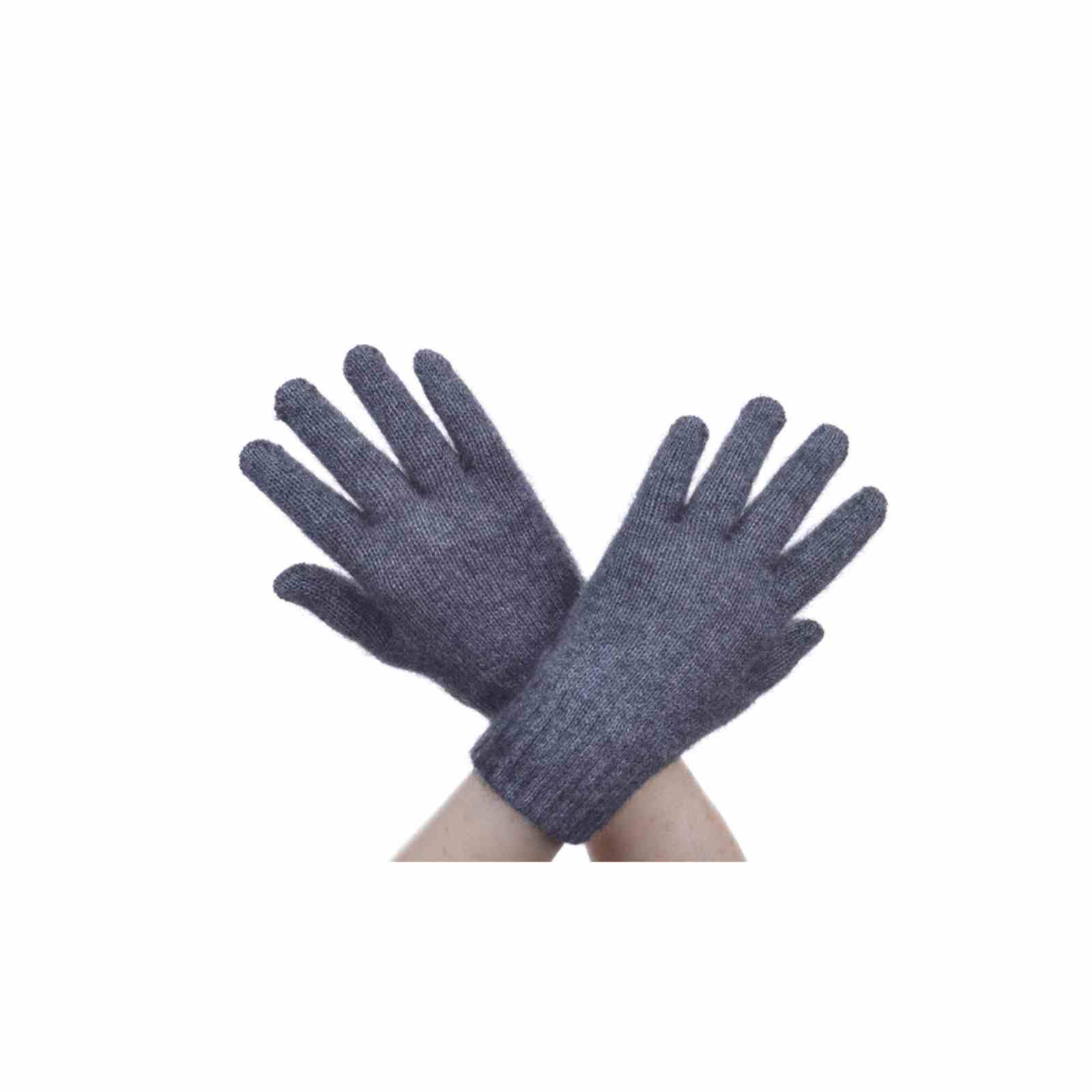Possum-Merino-Gloves-Plain-Pewter