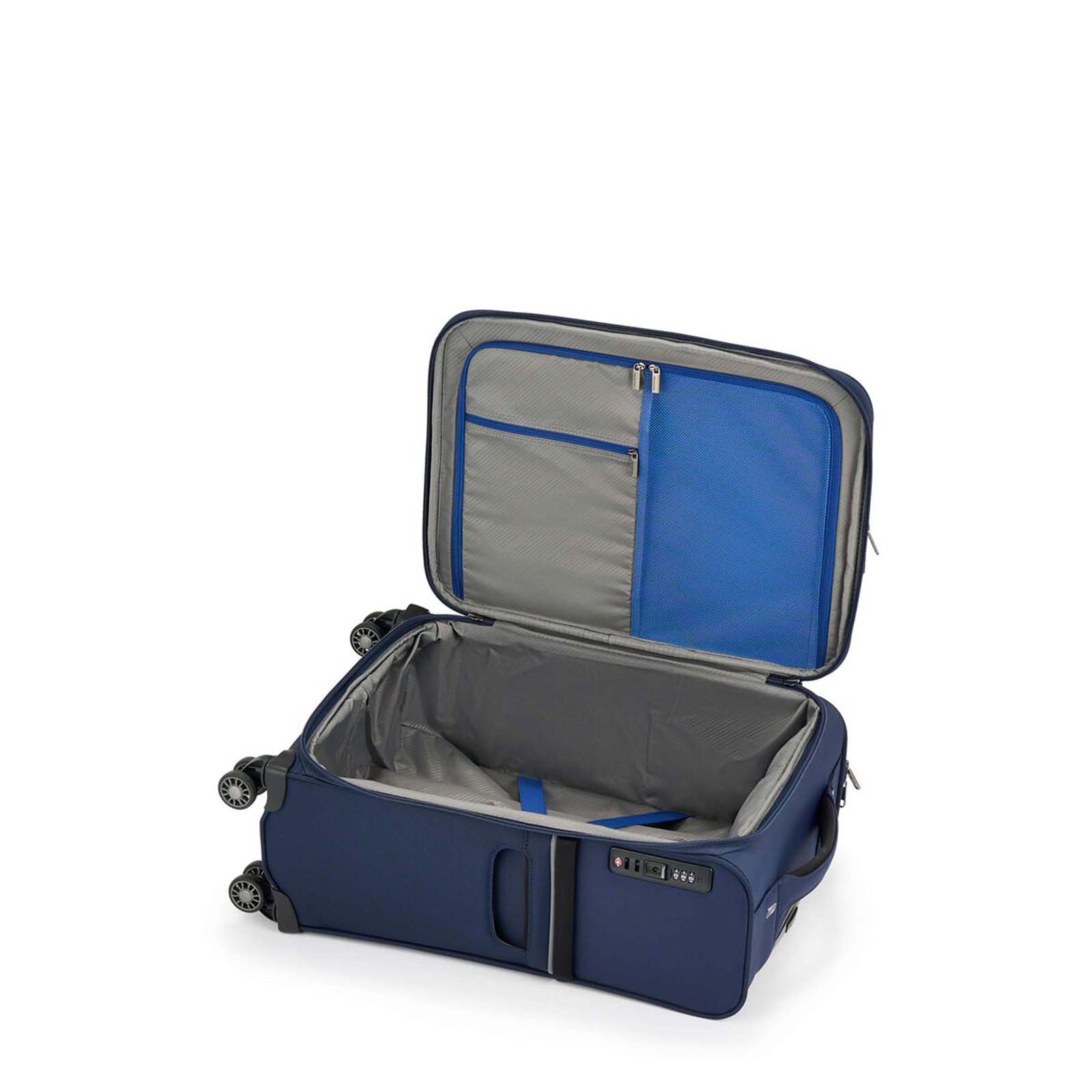 Samsonite-73h-55cm-Suitcase-Navy-Open