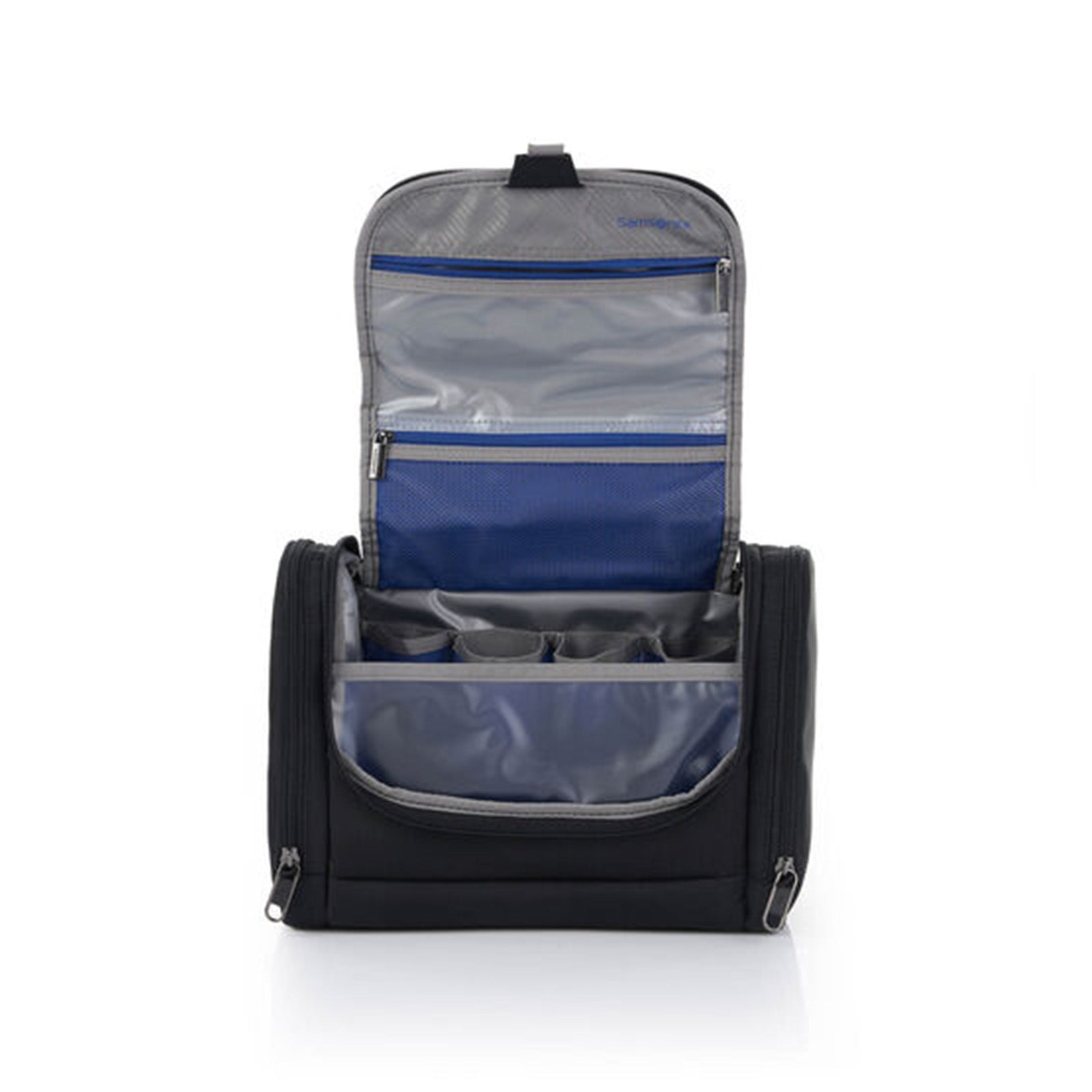 Samsonite-73h-Toiletry-Kit-Black-Open