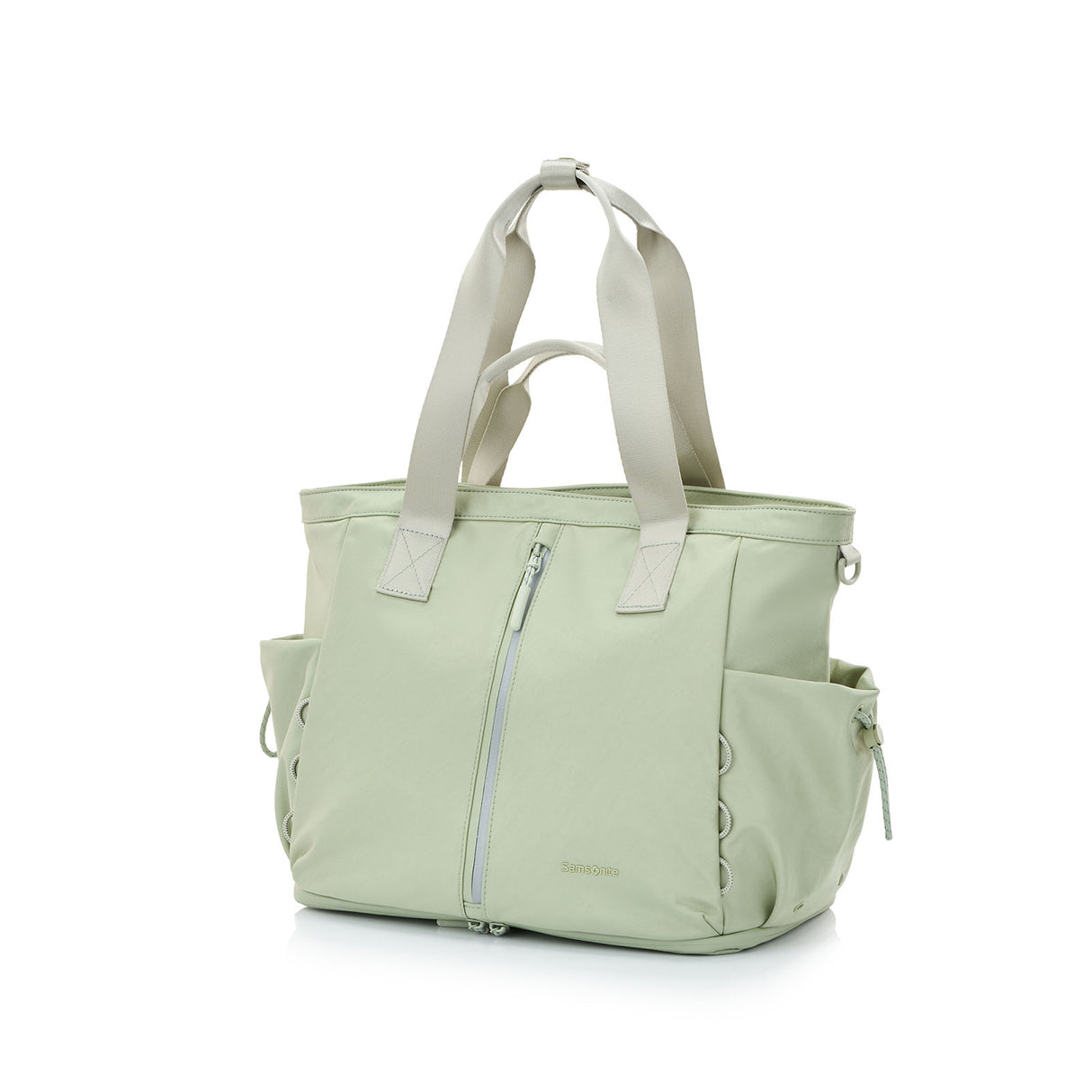 Samsonite-Active-Lite-Tote-Iceberg-Green-Front-Angle