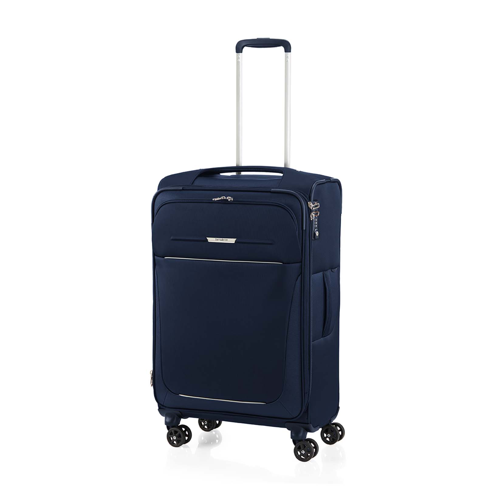 Samsonite-B-Lite-5-71cm-Suitcase-Navy-Front-Angle