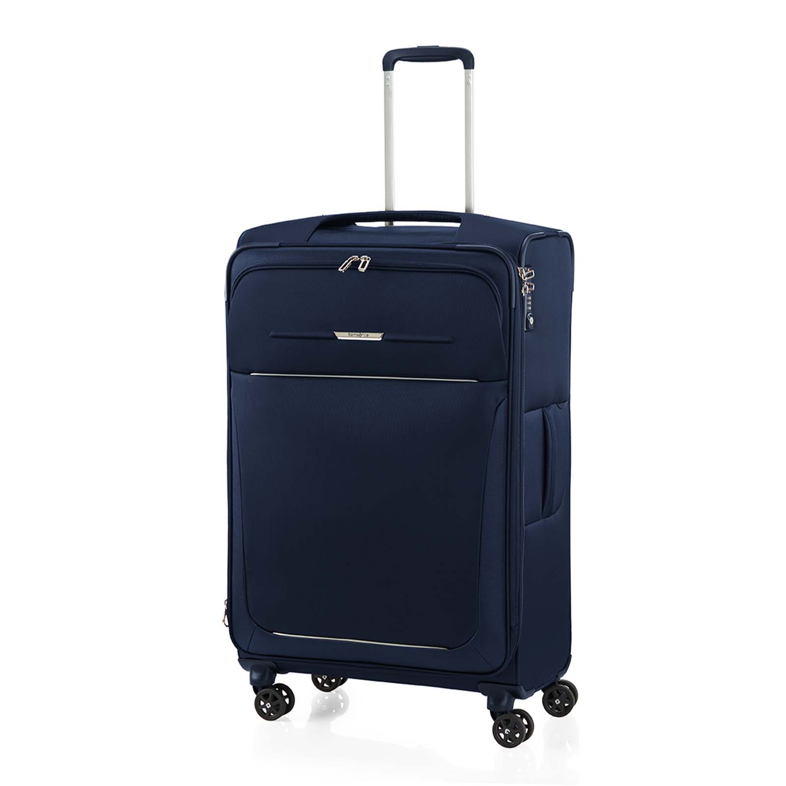 Samsonite-B-Lite-5-78cm-Suitcase-Navy-Front-Angle
